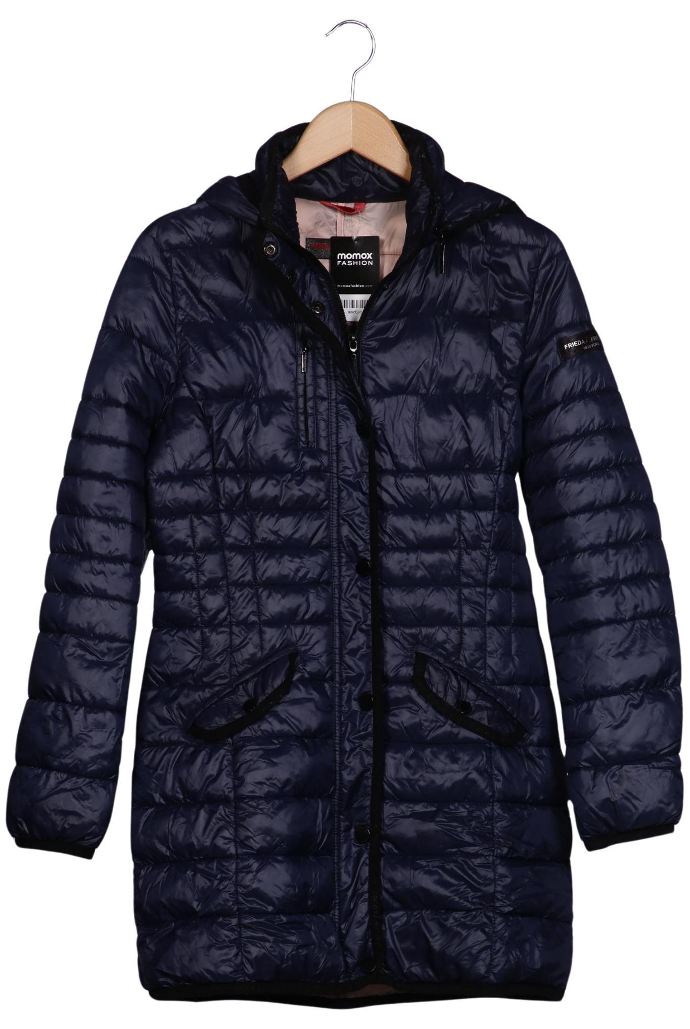 

Friedafreddies Damen Mantel, marineblau, Gr. 36