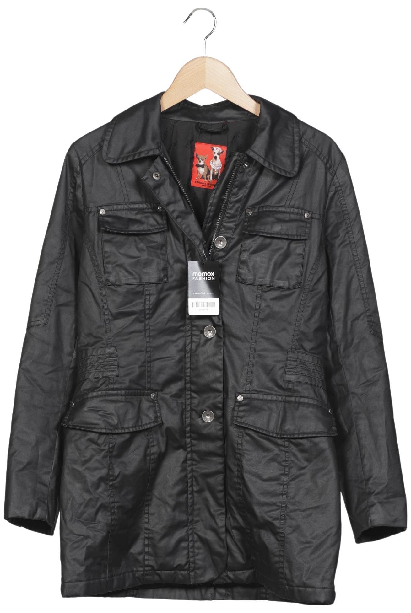 

Friedafreddies Damen Mantel, schwarz, Gr. 38