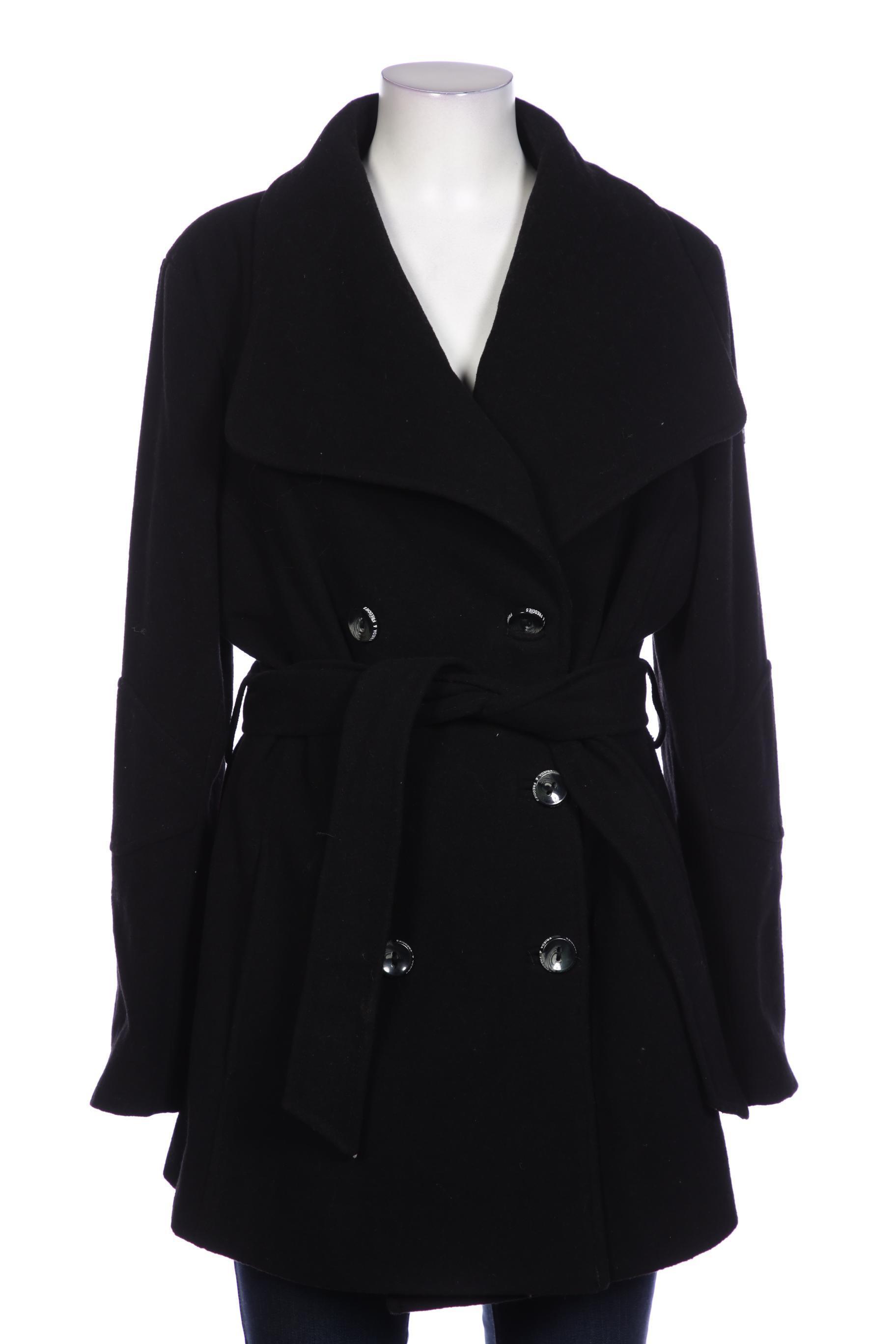 

Friedafreddies Damen Mantel, schwarz, Gr. 44