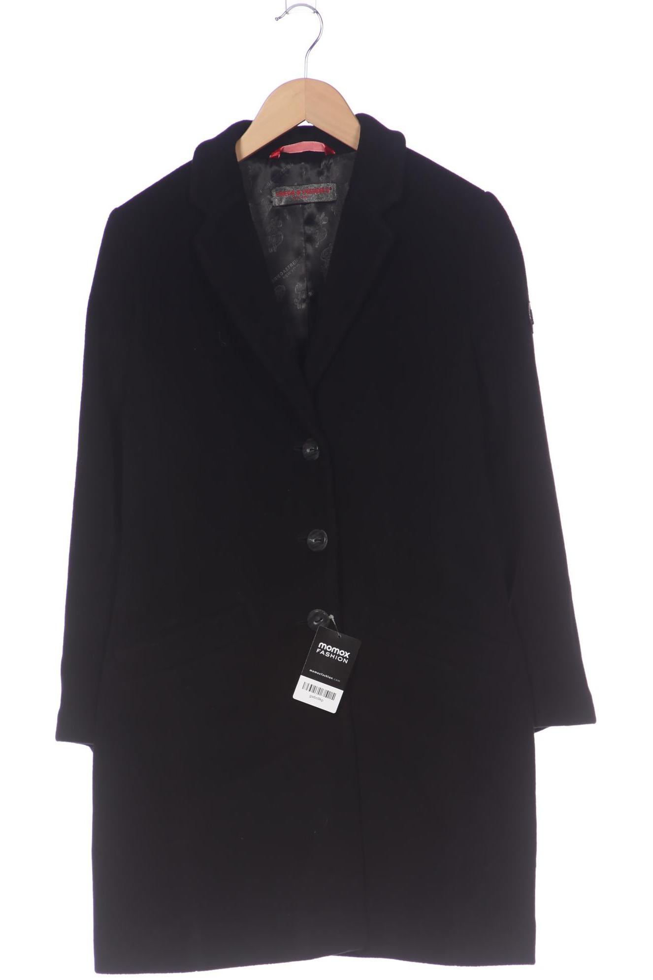 

Friedafreddies Damen Mantel, schwarz, Gr. 40
