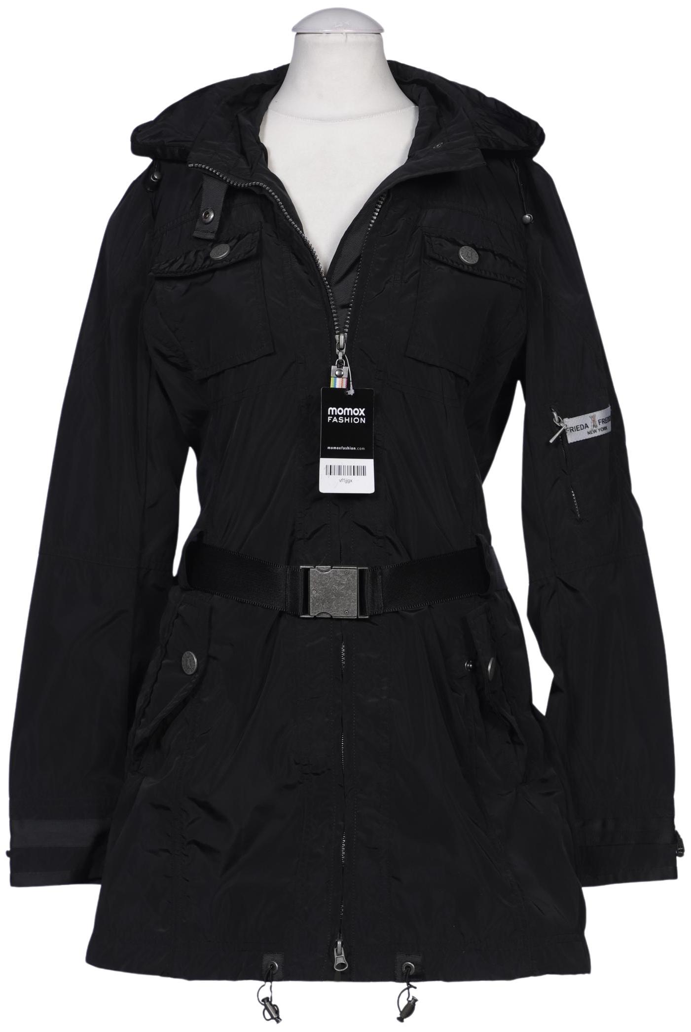 

Friedafreddies Damen Mantel, schwarz, Gr. 36