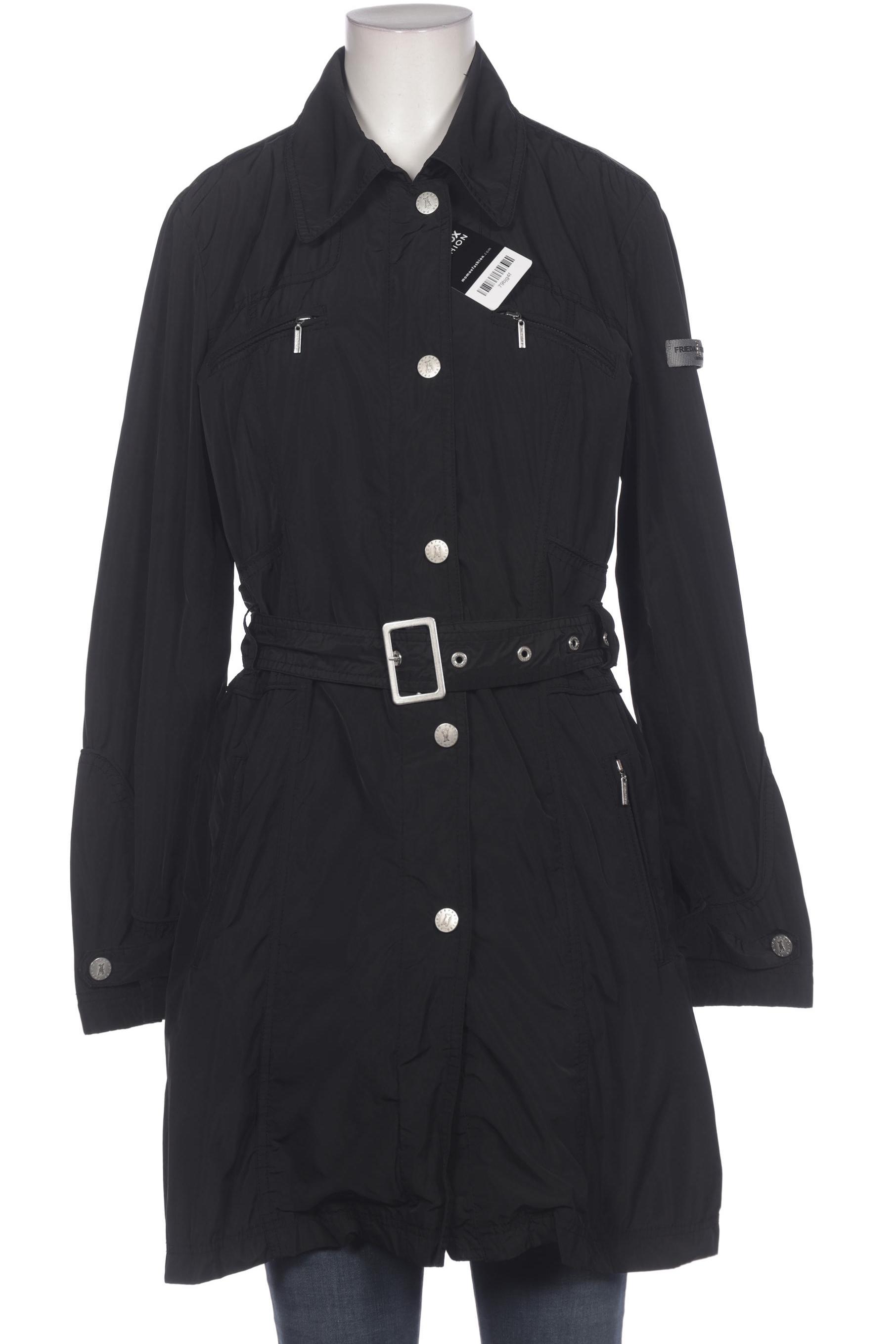 

Friedafreddies Damen Mantel, schwarz, Gr. 40