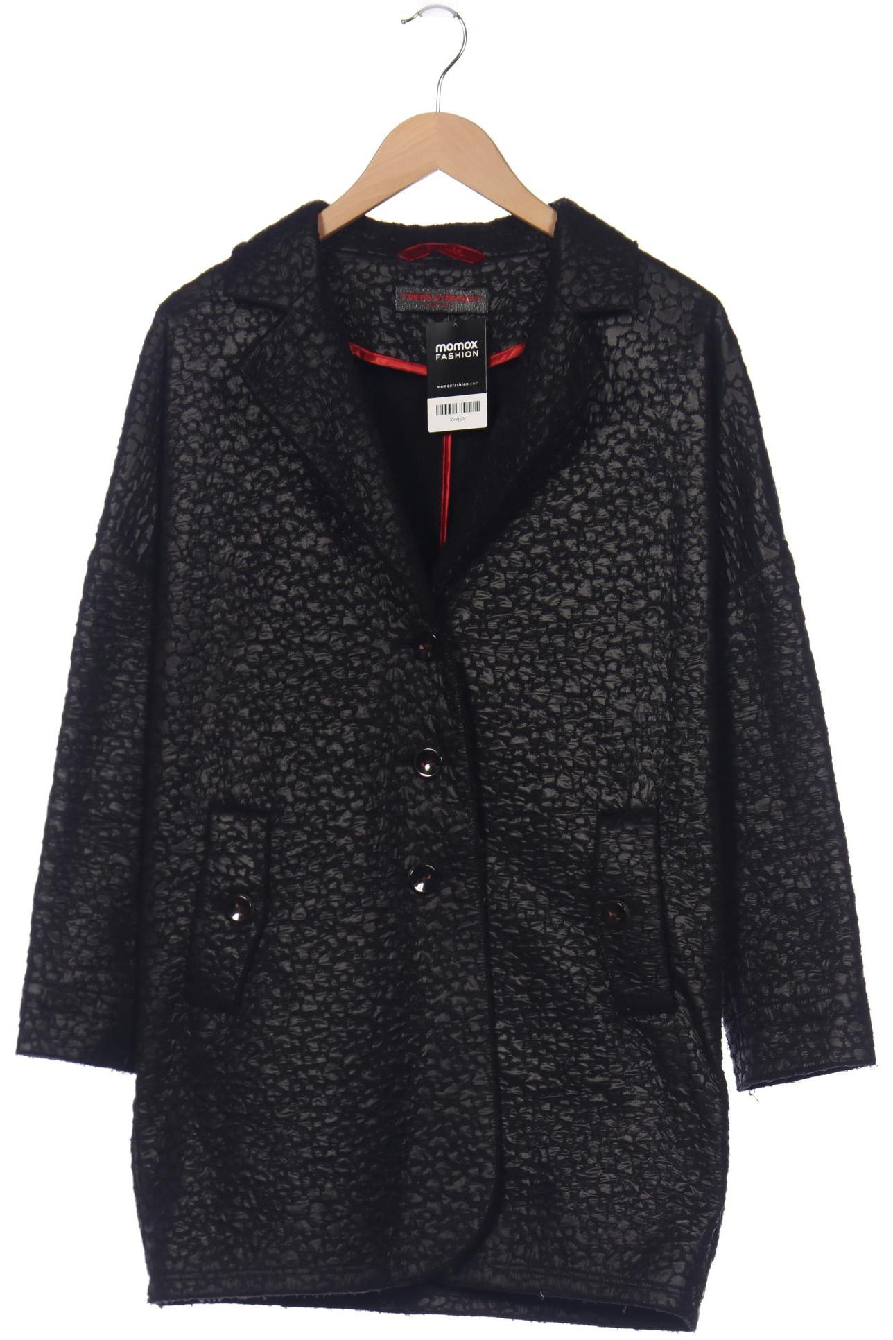 

Friedafreddies Damen Mantel, schwarz, Gr. 38