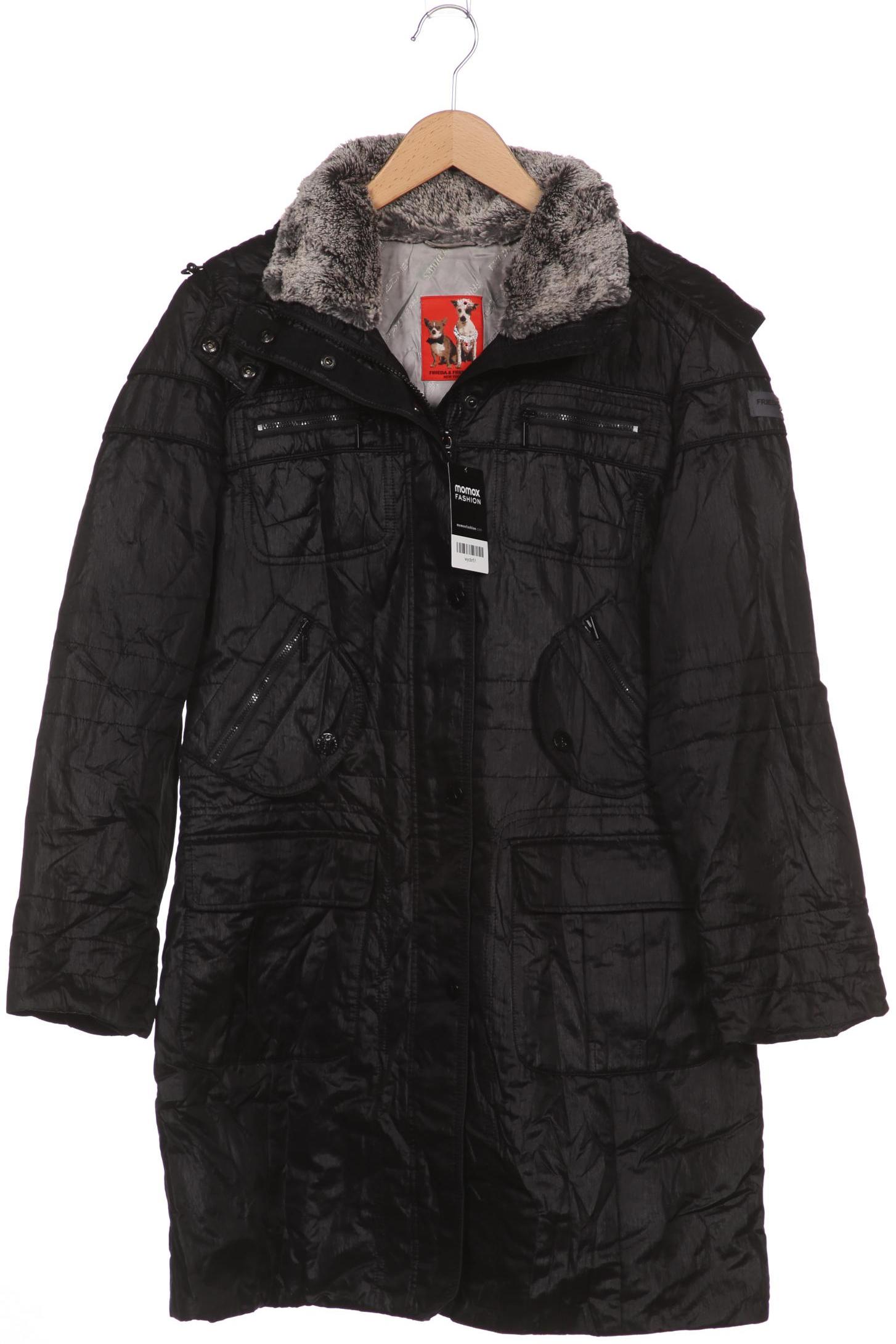

Friedafreddies Damen Mantel, schwarz, Gr. 40