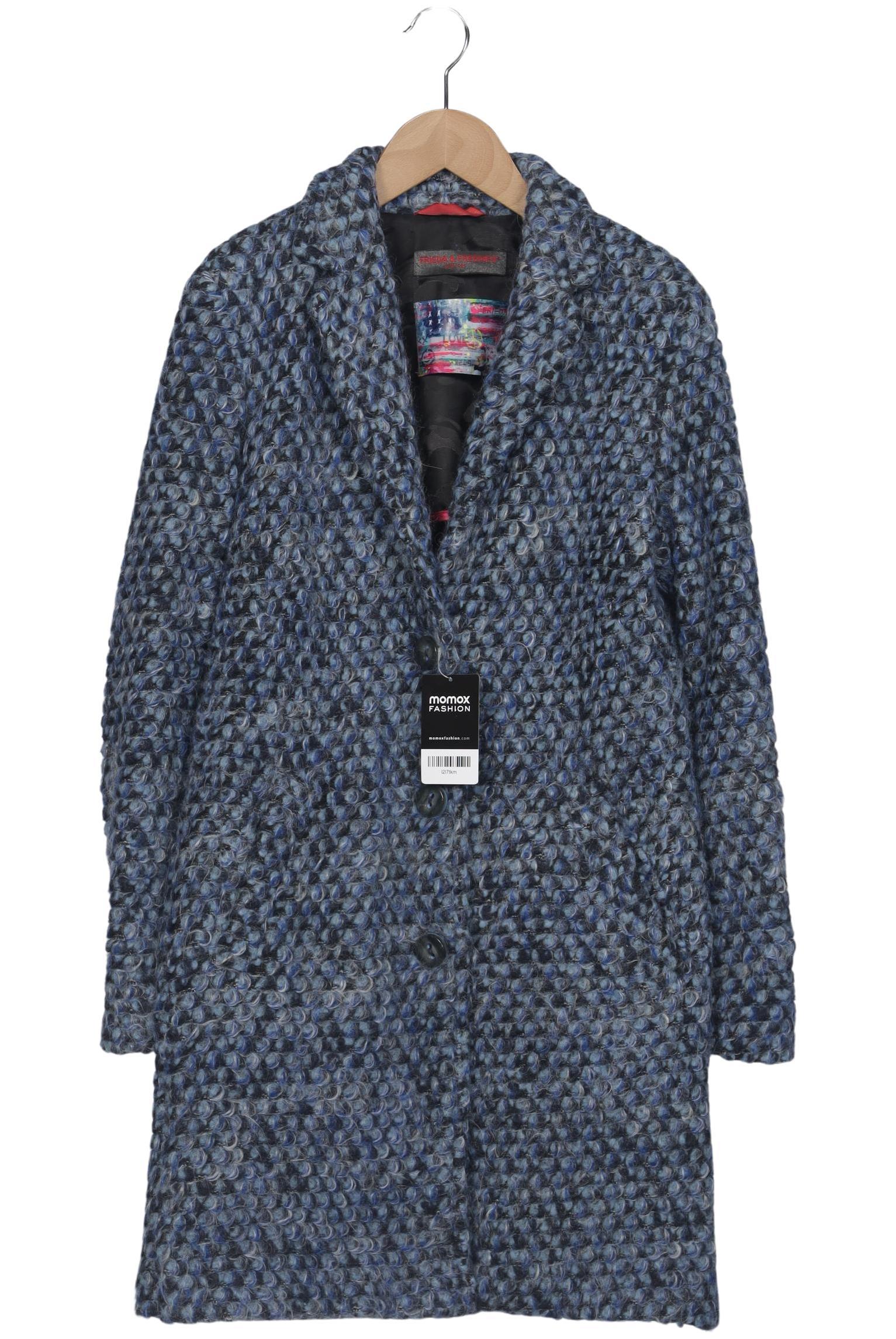 

Friedafreddies Damen Mantel, blau, Gr. 34