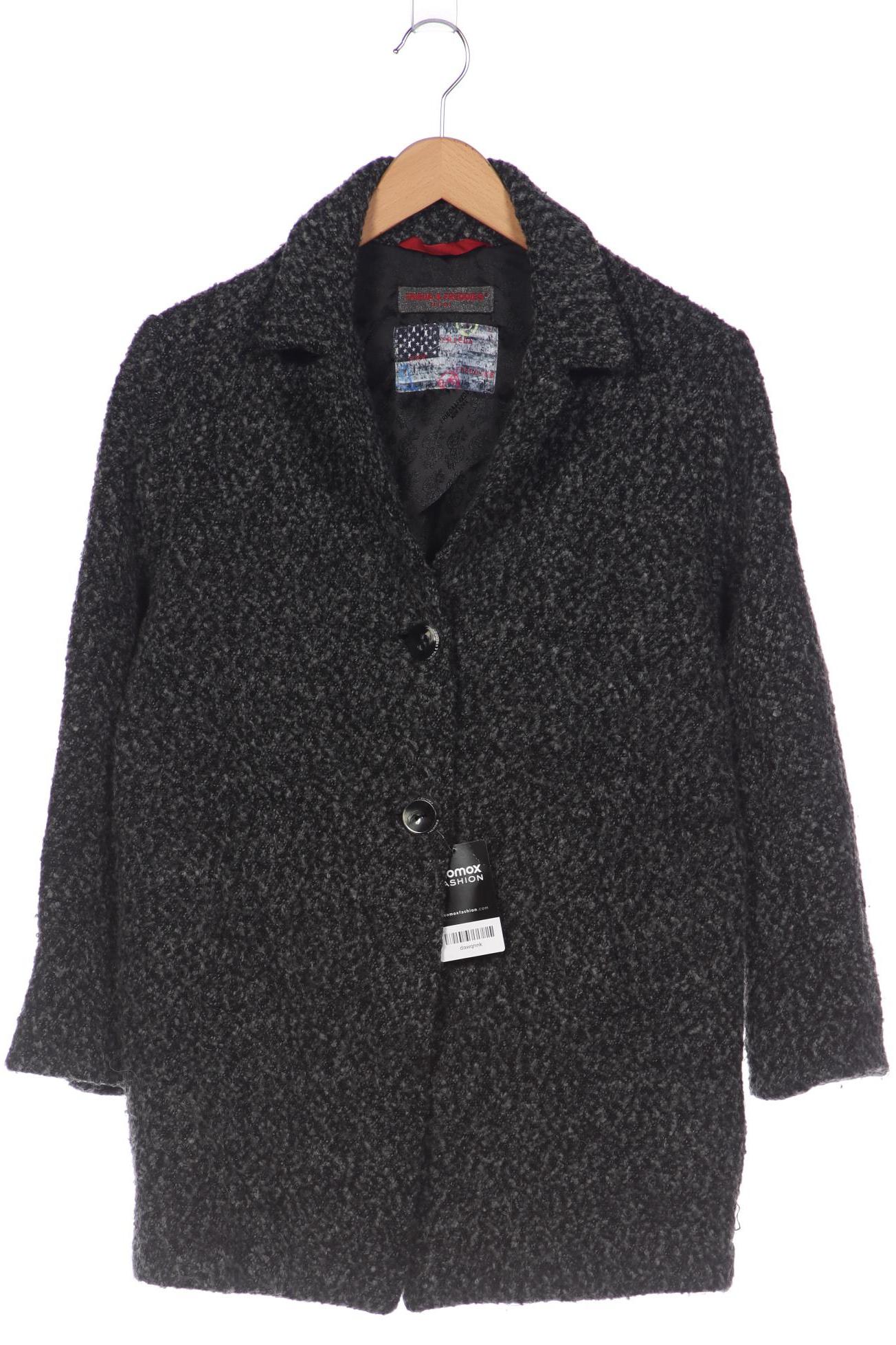 

Friedafreddies Damen Mantel, schwarz, Gr. 38