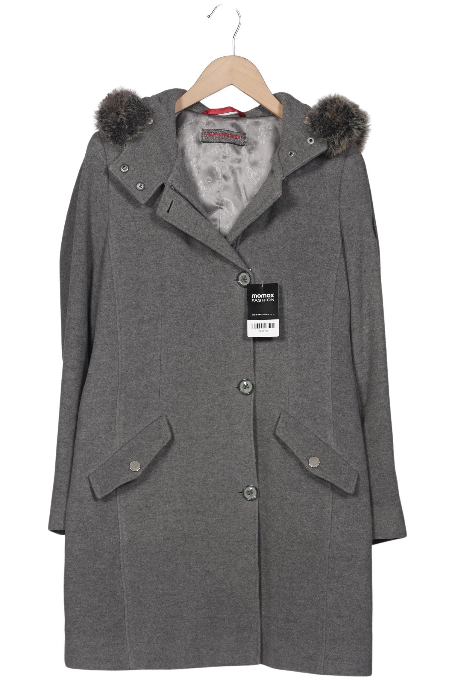 

Friedafreddies Damen Mantel, grau, Gr. 38