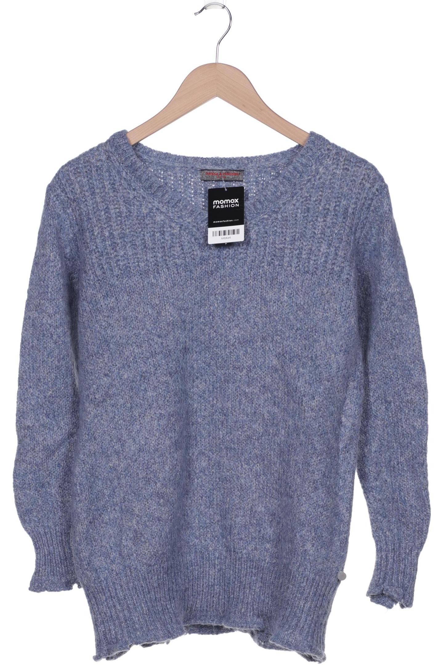 

Friedafreddies Damen Pullover, blau, Gr. 38