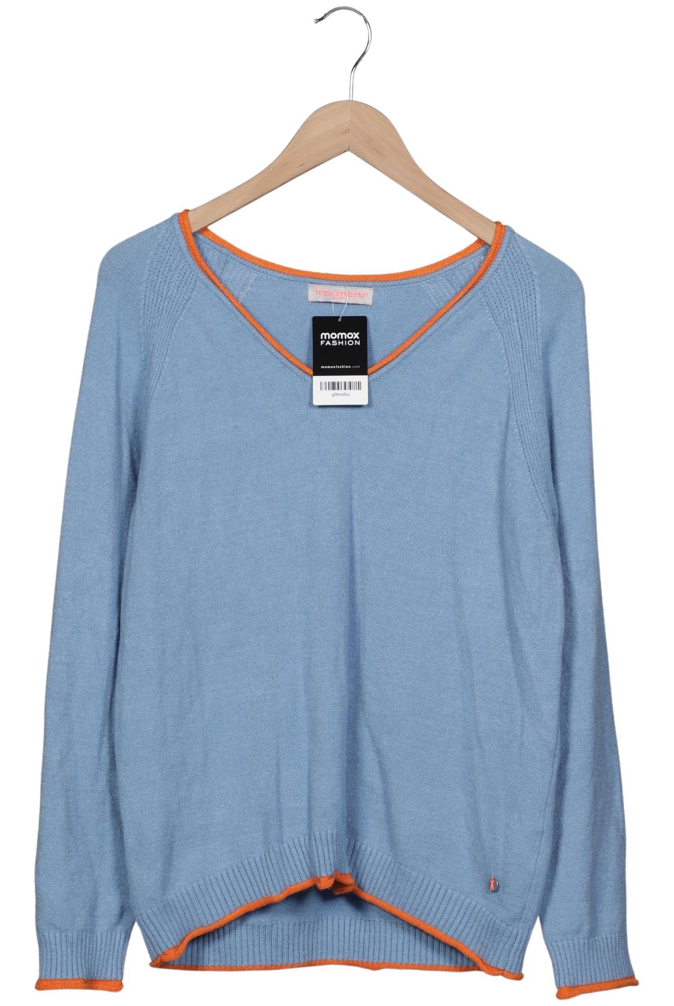 

Friedafreddies Damen Pullover, hellblau, Gr. 44