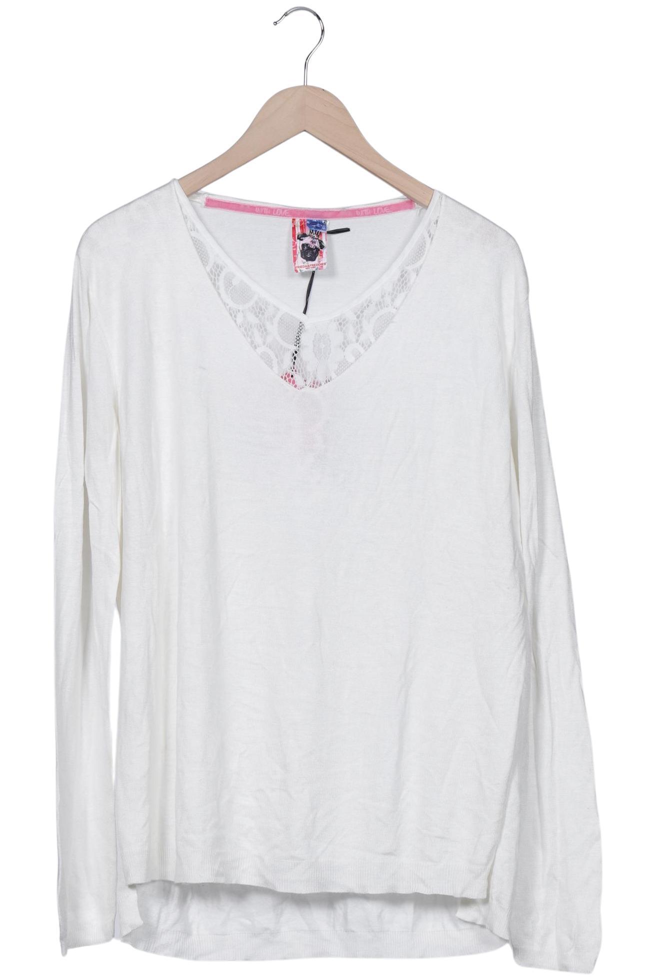 

Friedafreddies Damen Pullover, weiß, Gr. 44