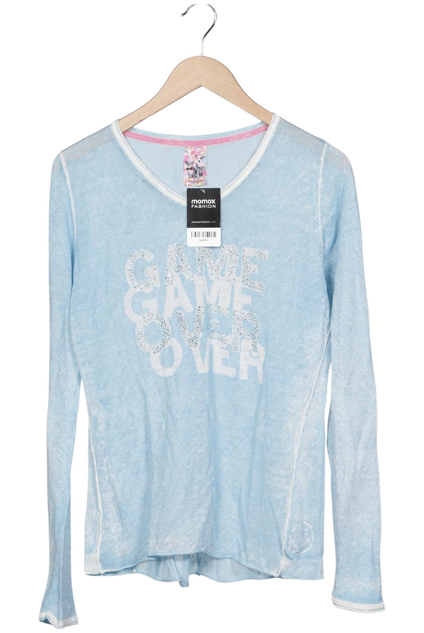

Friedafreddies Damen Pullover, hellblau, Gr. 34