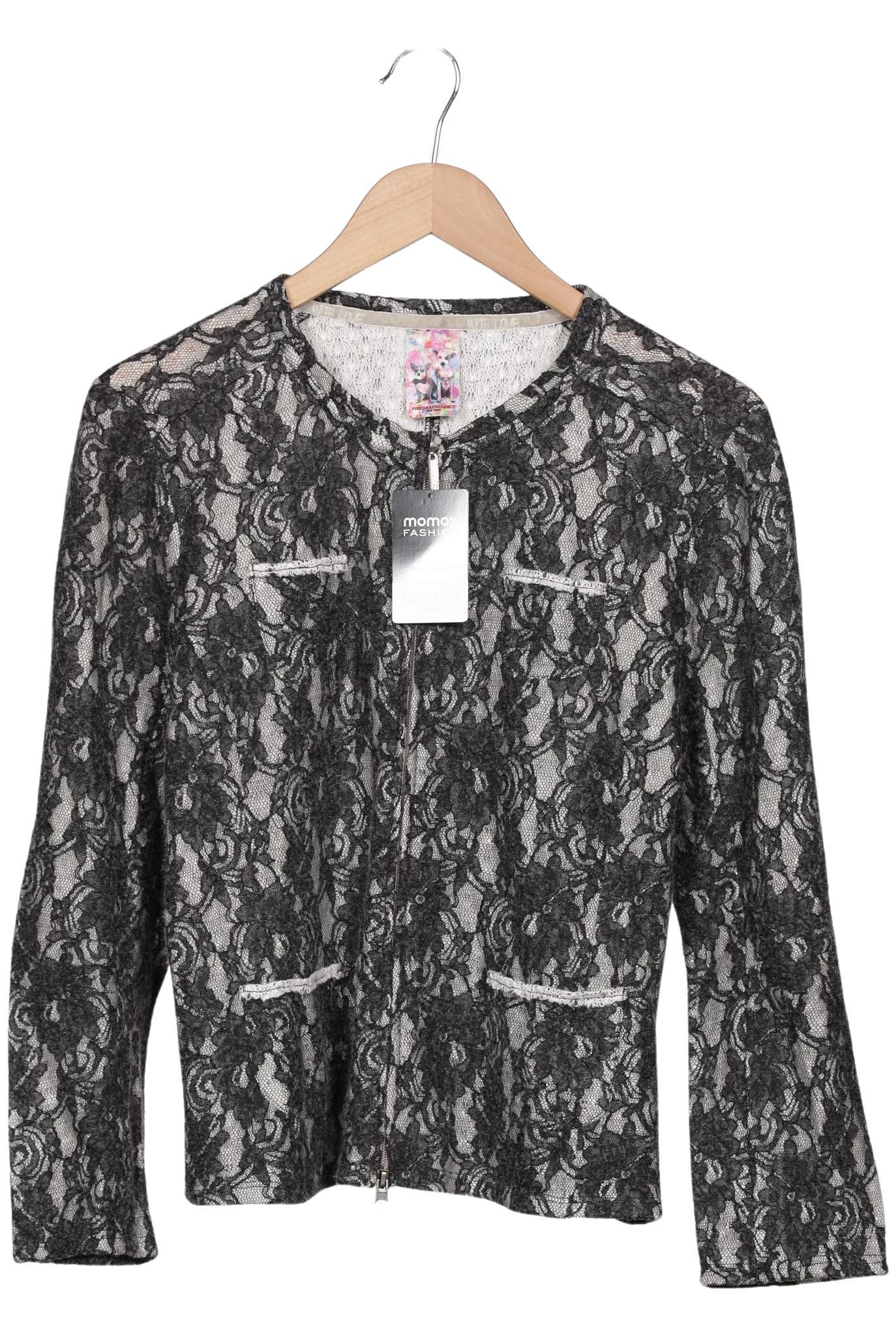 

Friedafreddies Damen Strickjacke, schwarz, Gr. 42