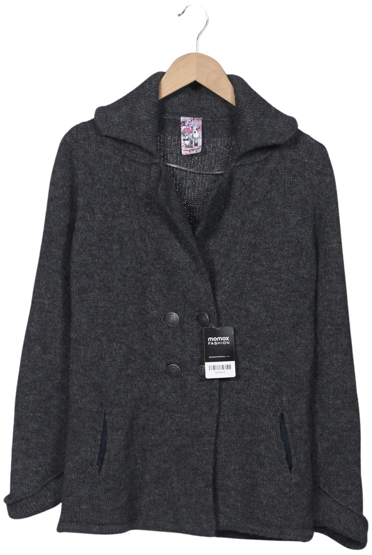 

Friedafreddies Damen Strickjacke, grau, Gr. 38
