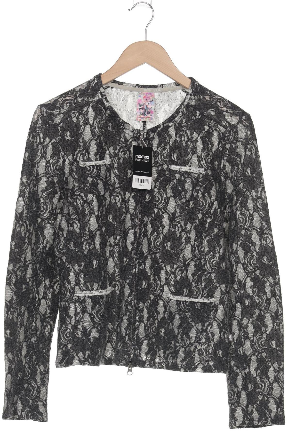 

Friedafreddies Damen Strickjacke, grau, Gr. 40