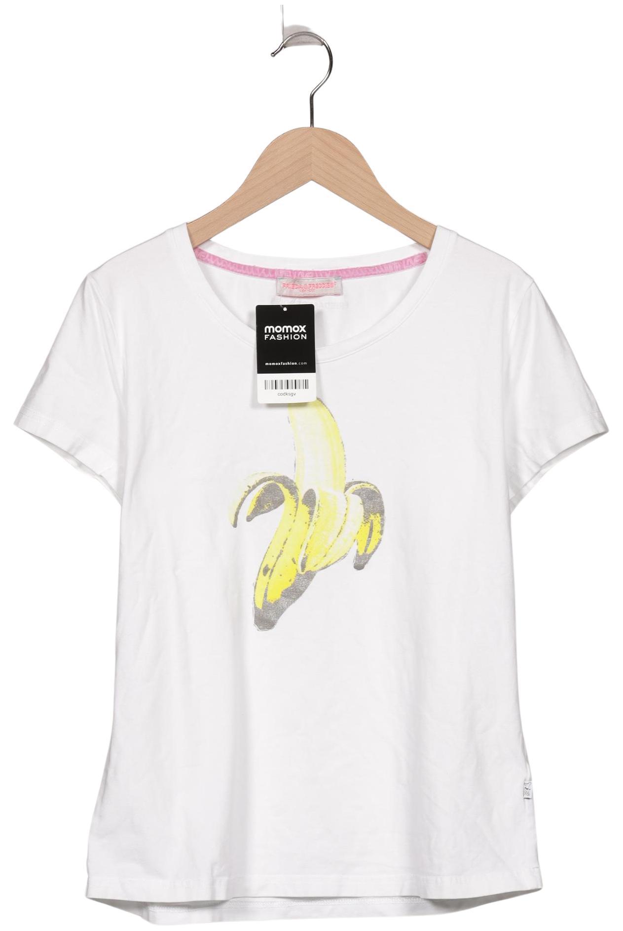 

Friedafreddies Damen T-Shirt, weiß, Gr. 38