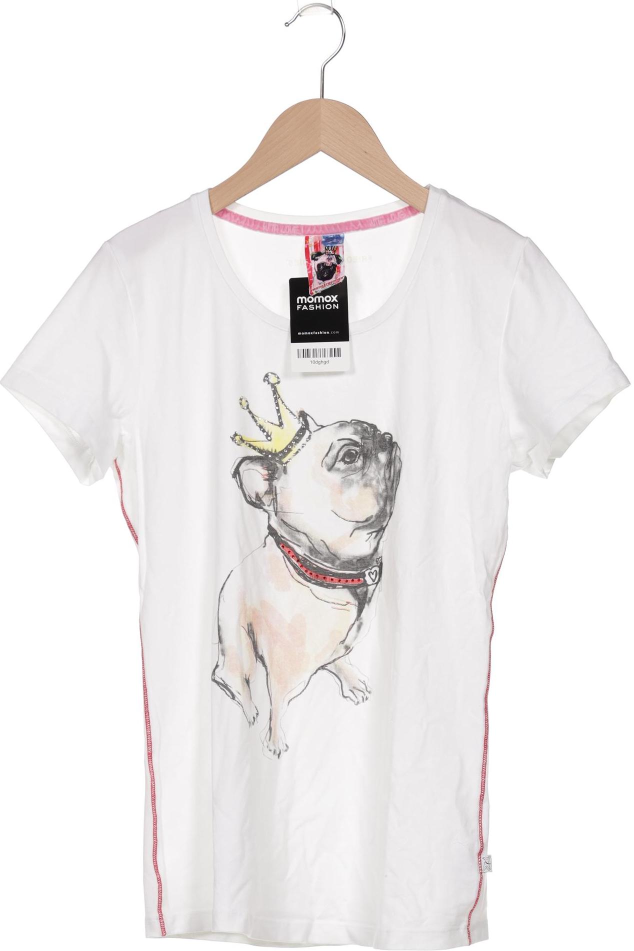 

Friedafreddies Damen T-Shirt, weiß, Gr. 38