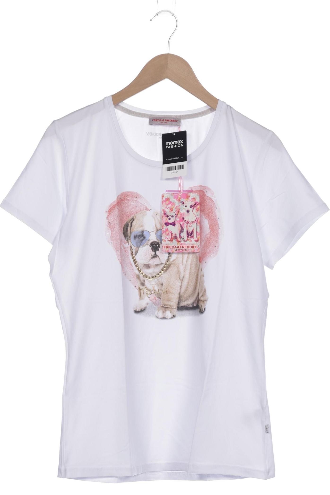 

Friedafreddies Damen T-Shirt, weiß, Gr. 46