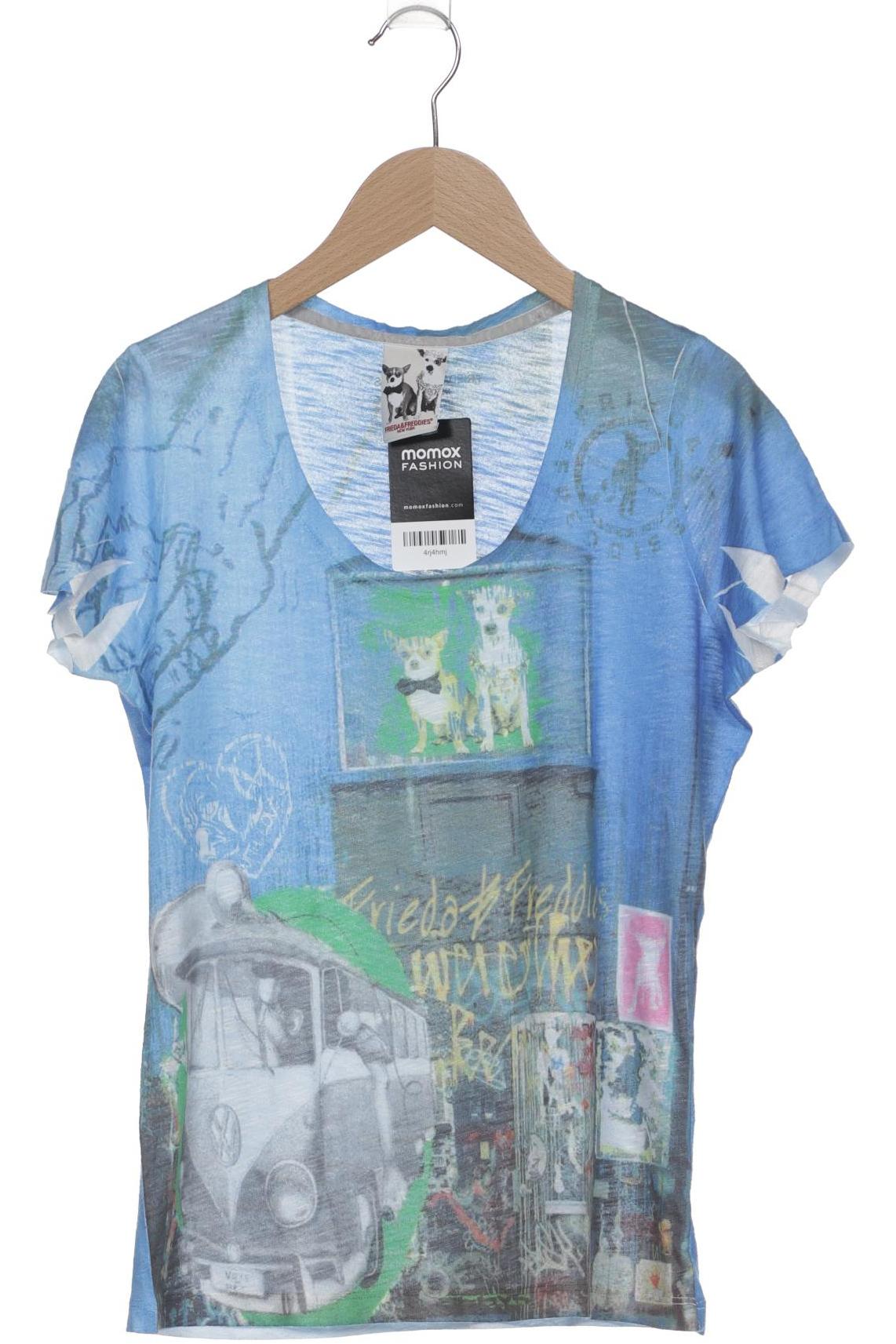 

Friedafreddies Damen T-Shirt, blau, Gr. 40