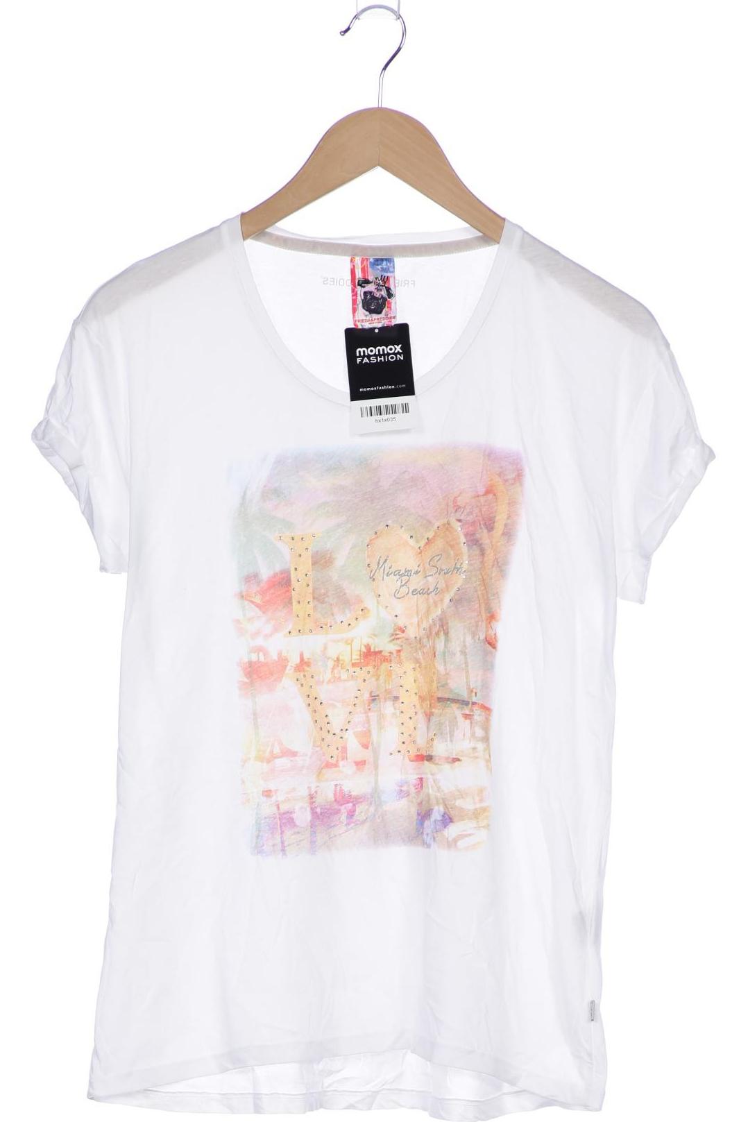 

Friedafreddies Damen T-Shirt, weiß, Gr. 42