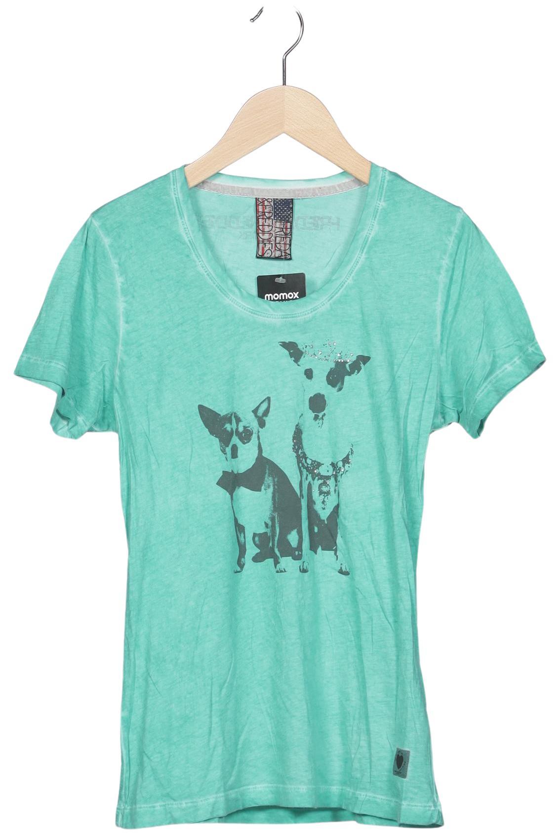 

Friedafreddies Damen T-Shirt, hellgrün, Gr. 40