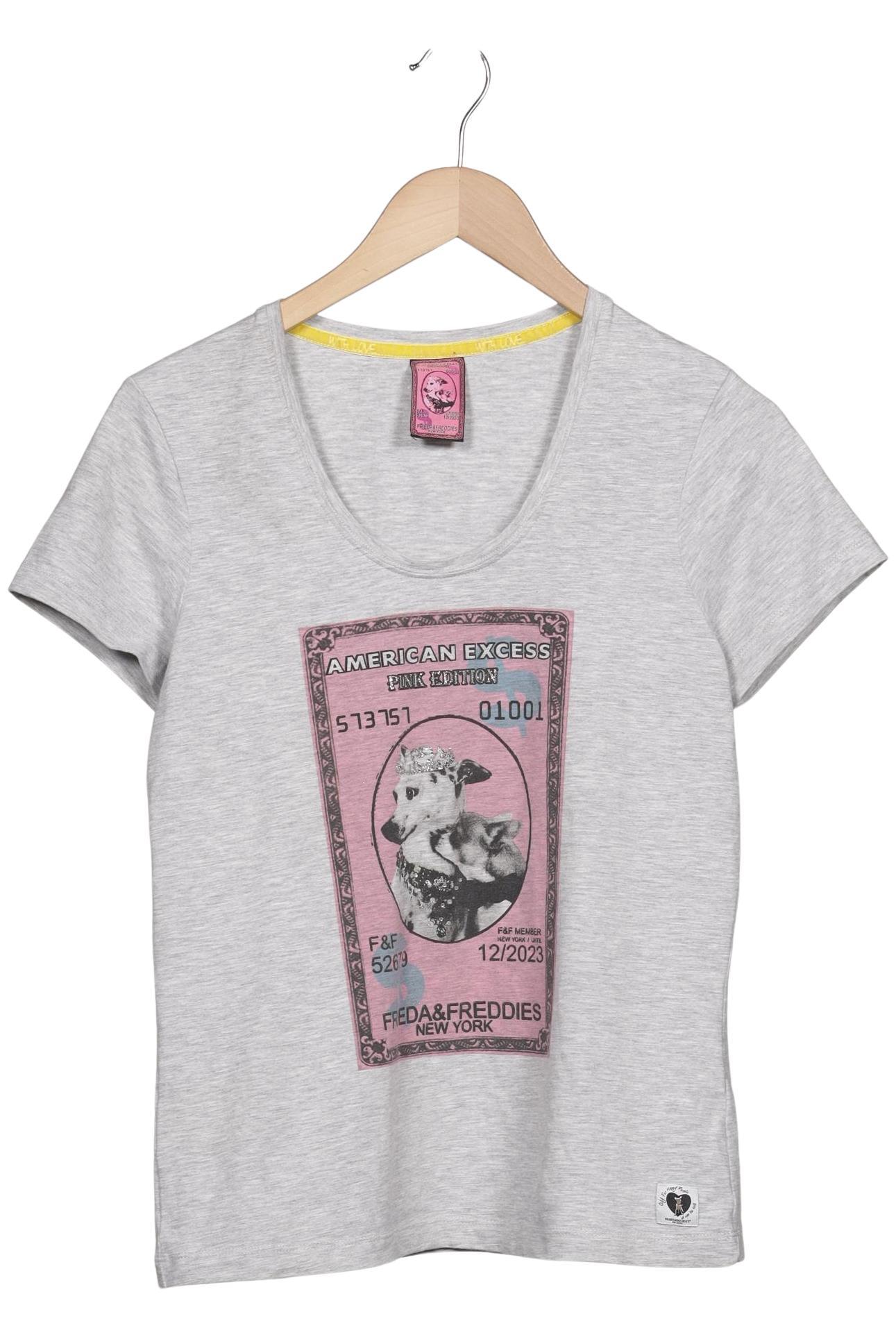 

Friedafreddies Damen T-Shirt, grau, Gr. 40