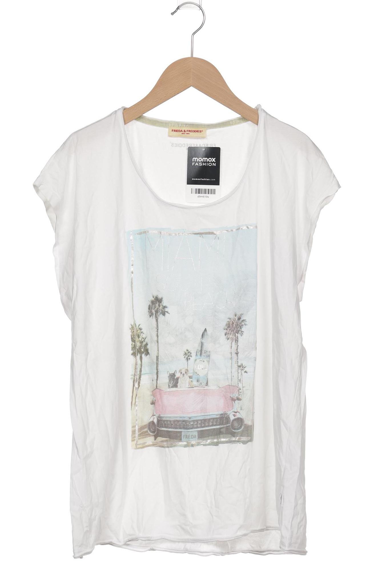 

Friedafreddies Damen T-Shirt, weiß, Gr. 46