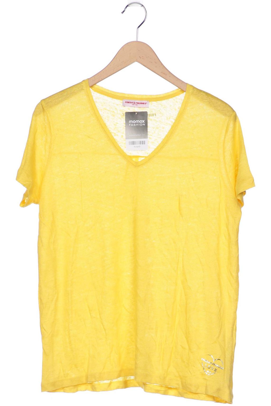 

Friedafreddies Damen T-Shirt, gelb, Gr. 40