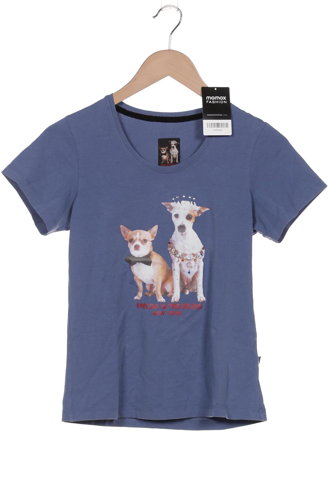

Friedafreddies Damen T-Shirt, blau, Gr. 34