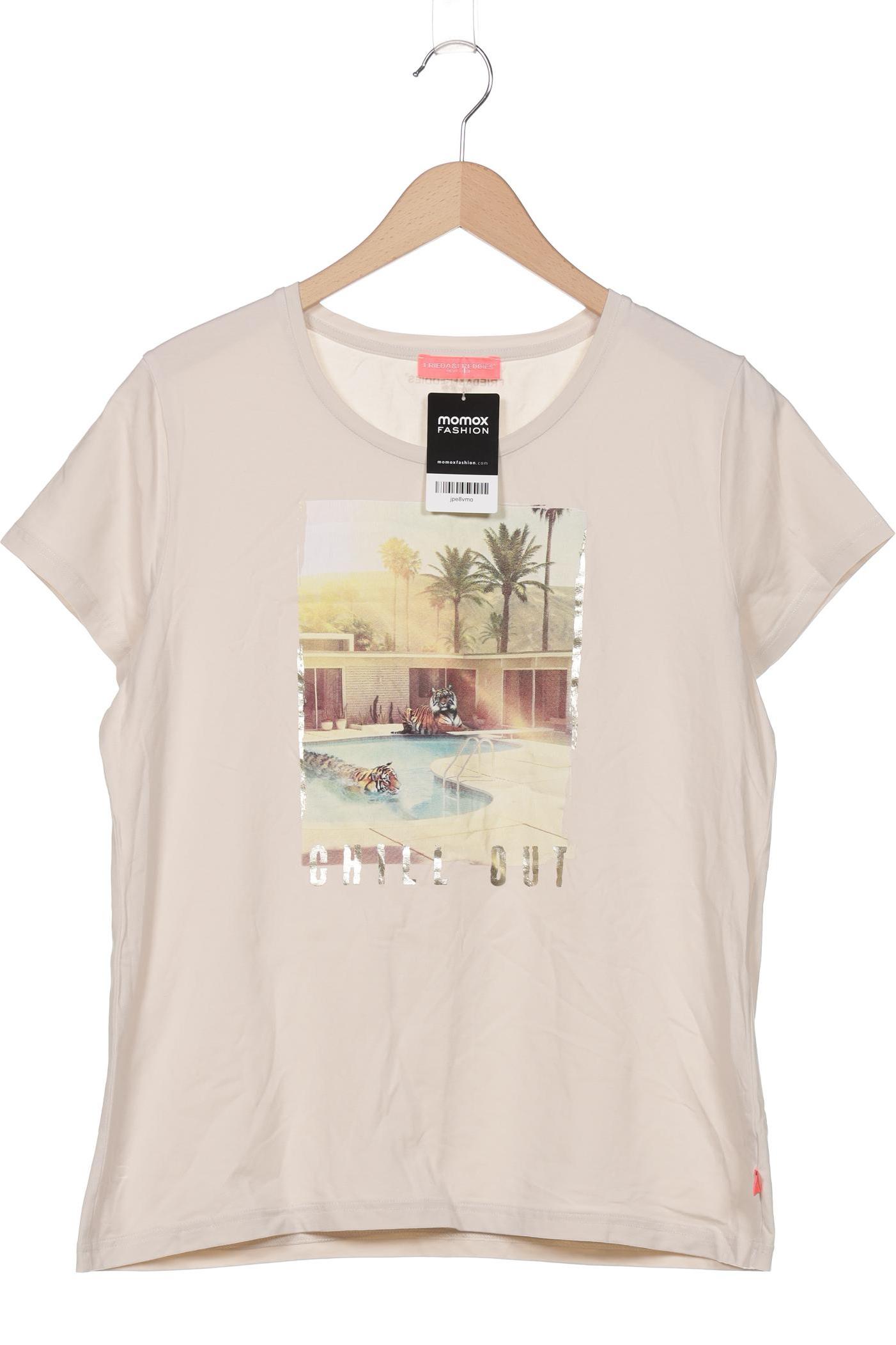 

Friedafreddies Damen T-Shirt, cremeweiß, Gr. 44