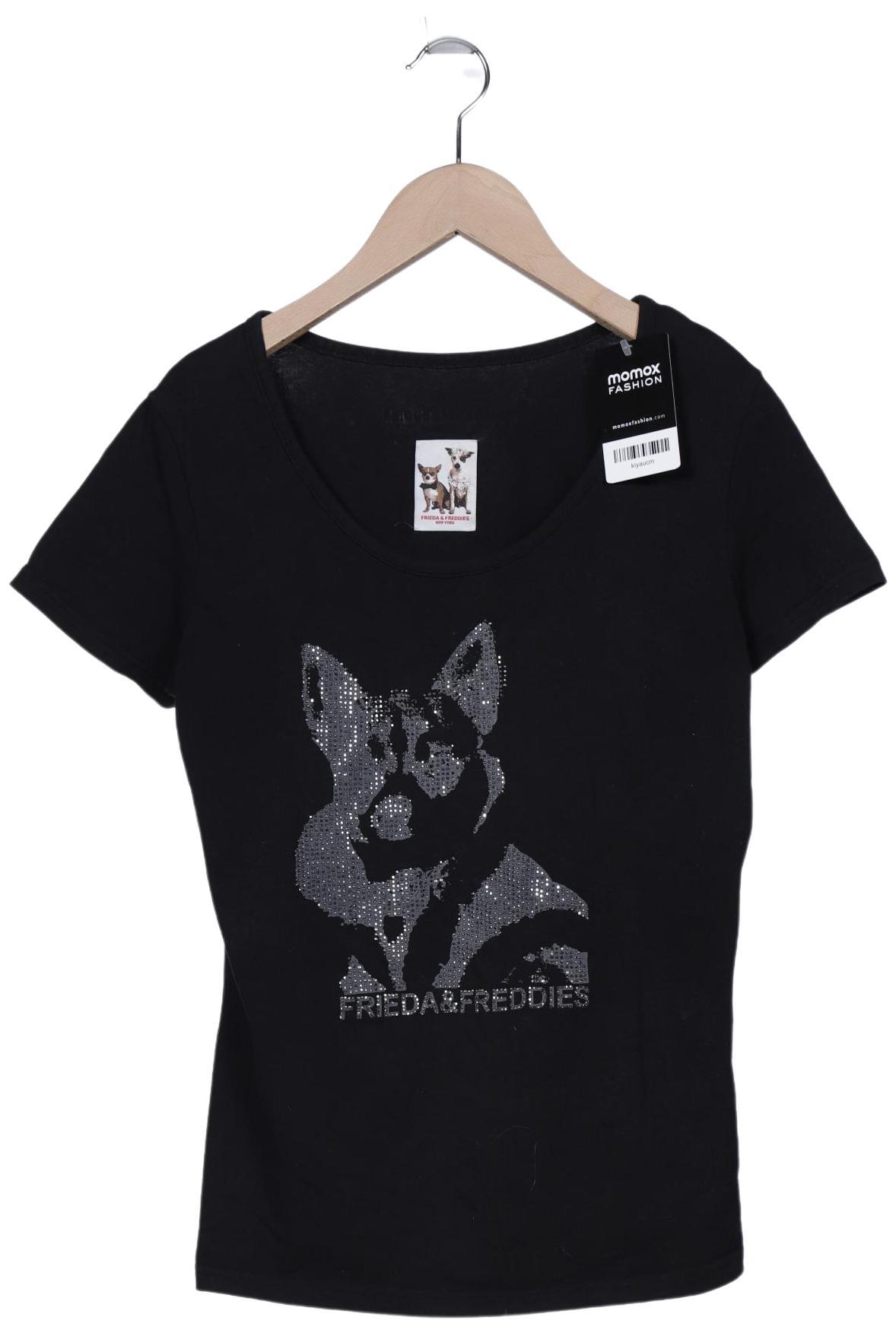 

Friedafreddies Damen T-Shirt, schwarz, Gr. 34