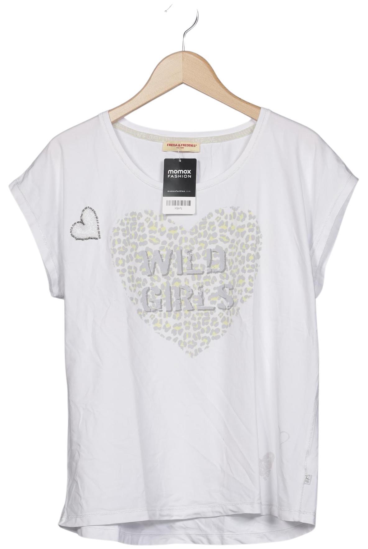 

Friedafreddies Damen T-Shirt, weiß, Gr. 42