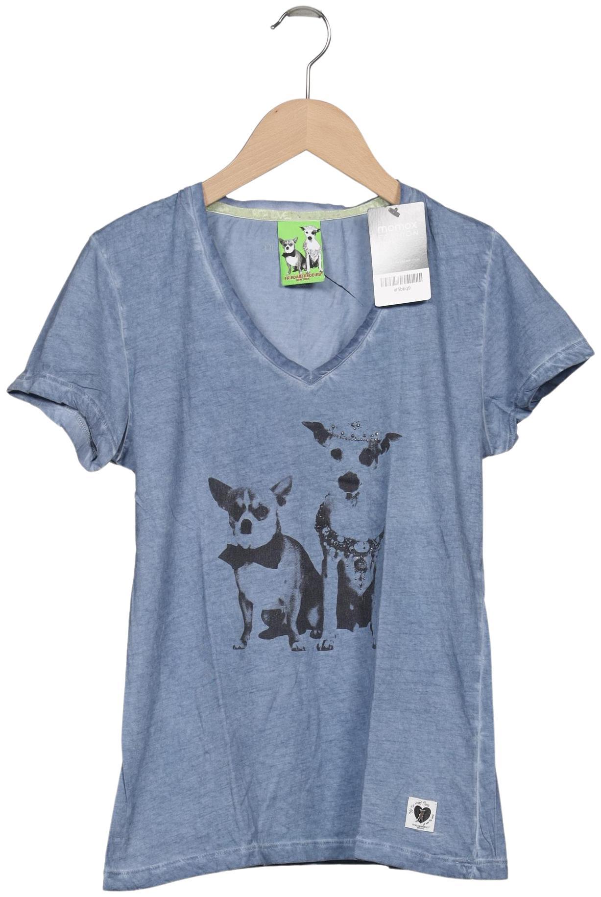 

Friedafreddies Damen T-Shirt, blau, Gr. 38