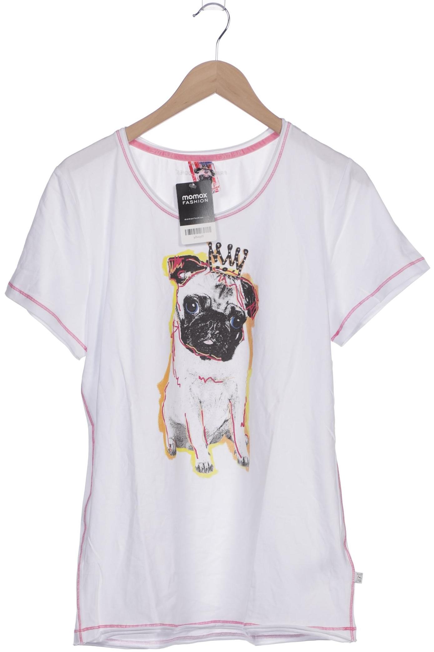 

Friedafreddies Damen T-Shirt, weiß, Gr. 46
