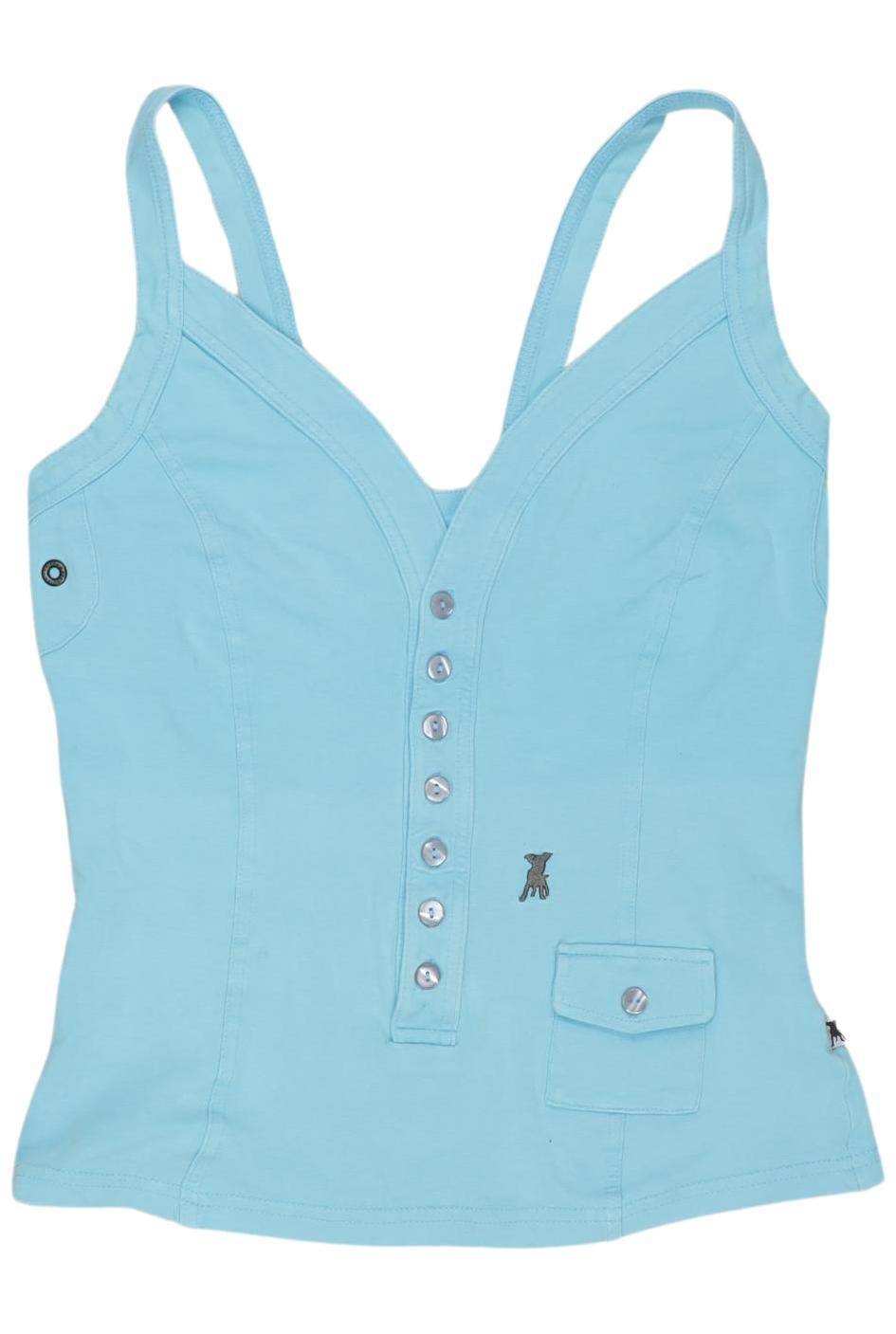 

Friedafreddies Damen Top, blau, Gr. 36