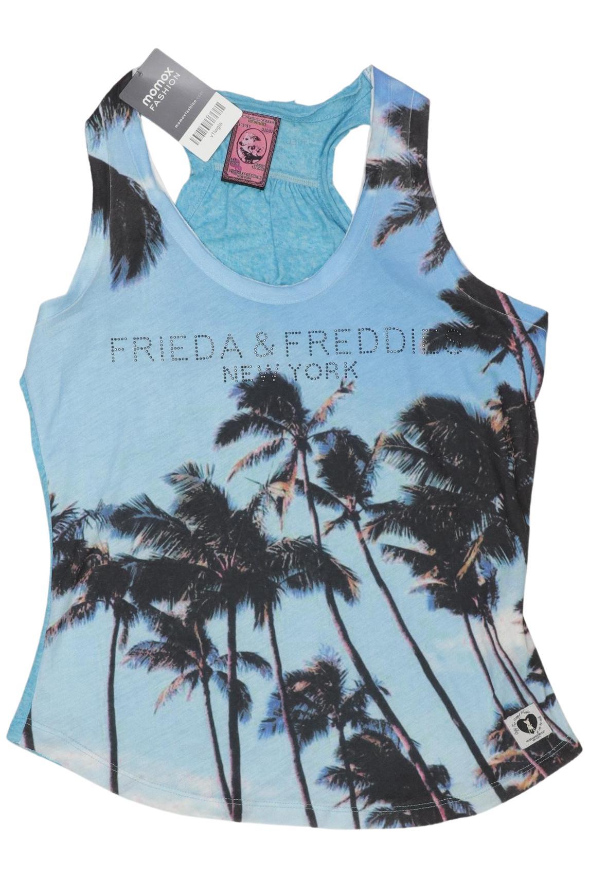 

Friedafreddies Damen Top, hellblau, Gr. 36