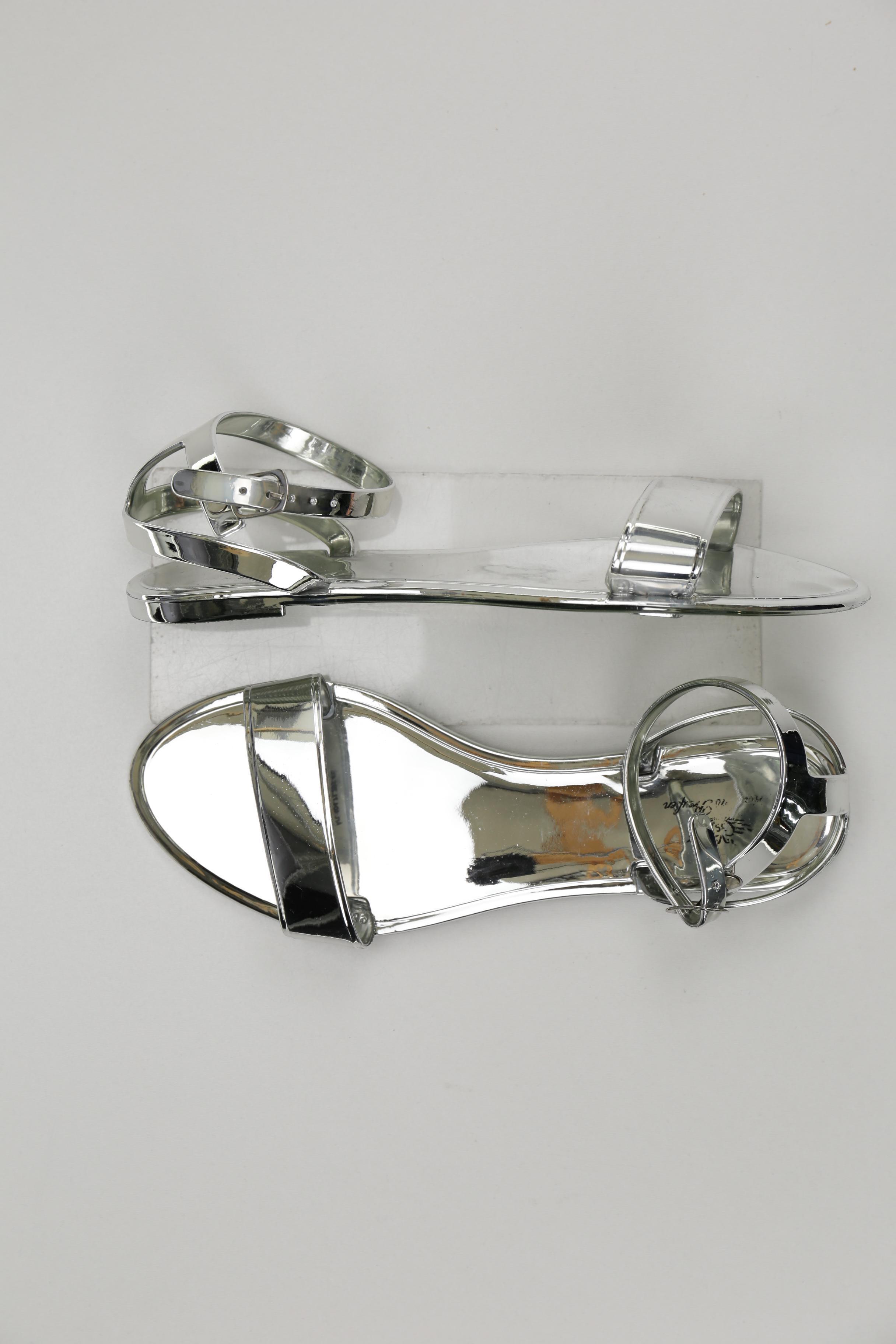 

Fritzi aus Preußen Damen Sandale, silber, Gr. 39