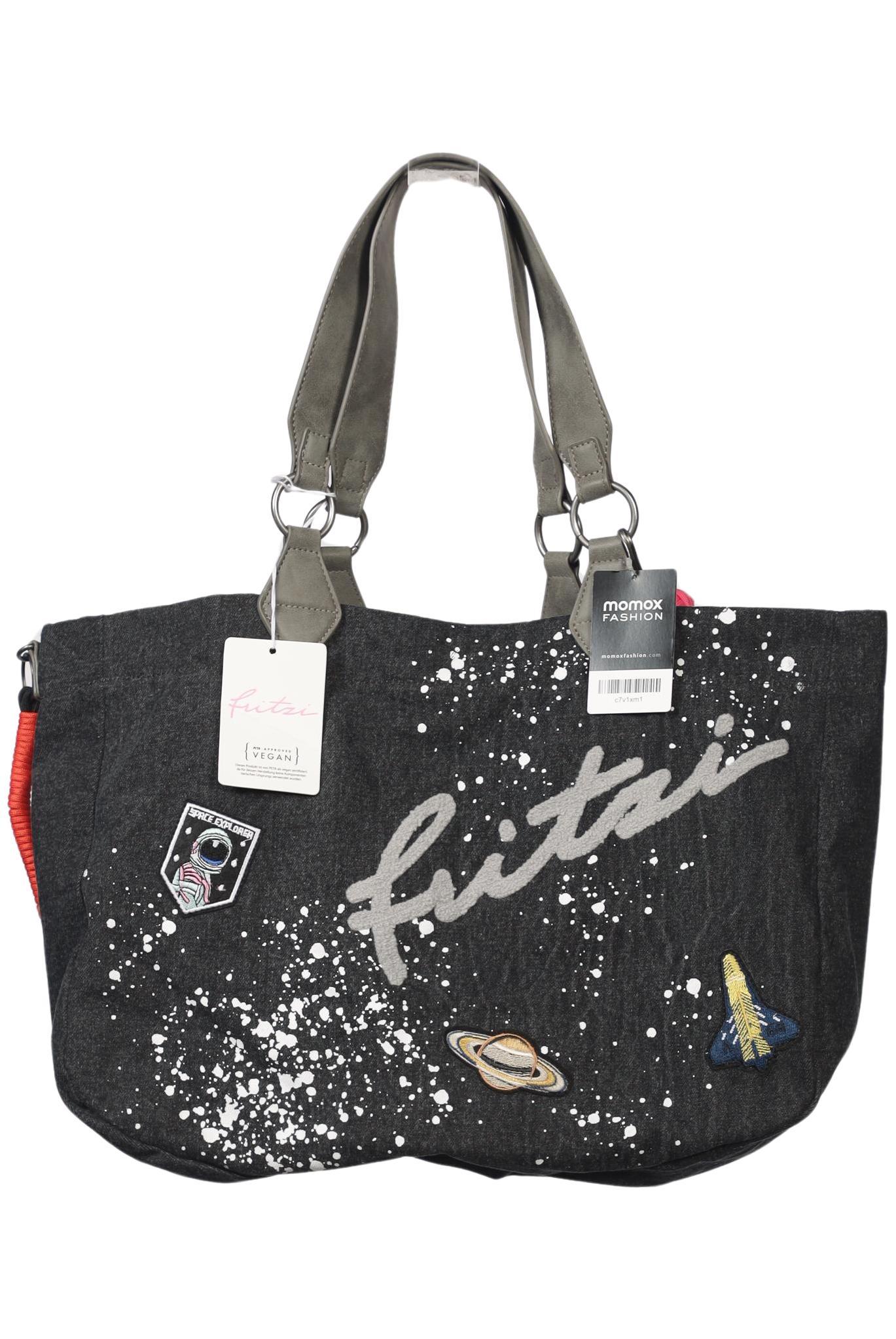 

Fritzi aus Preußen Damen Handtasche, schwarz, Gr.