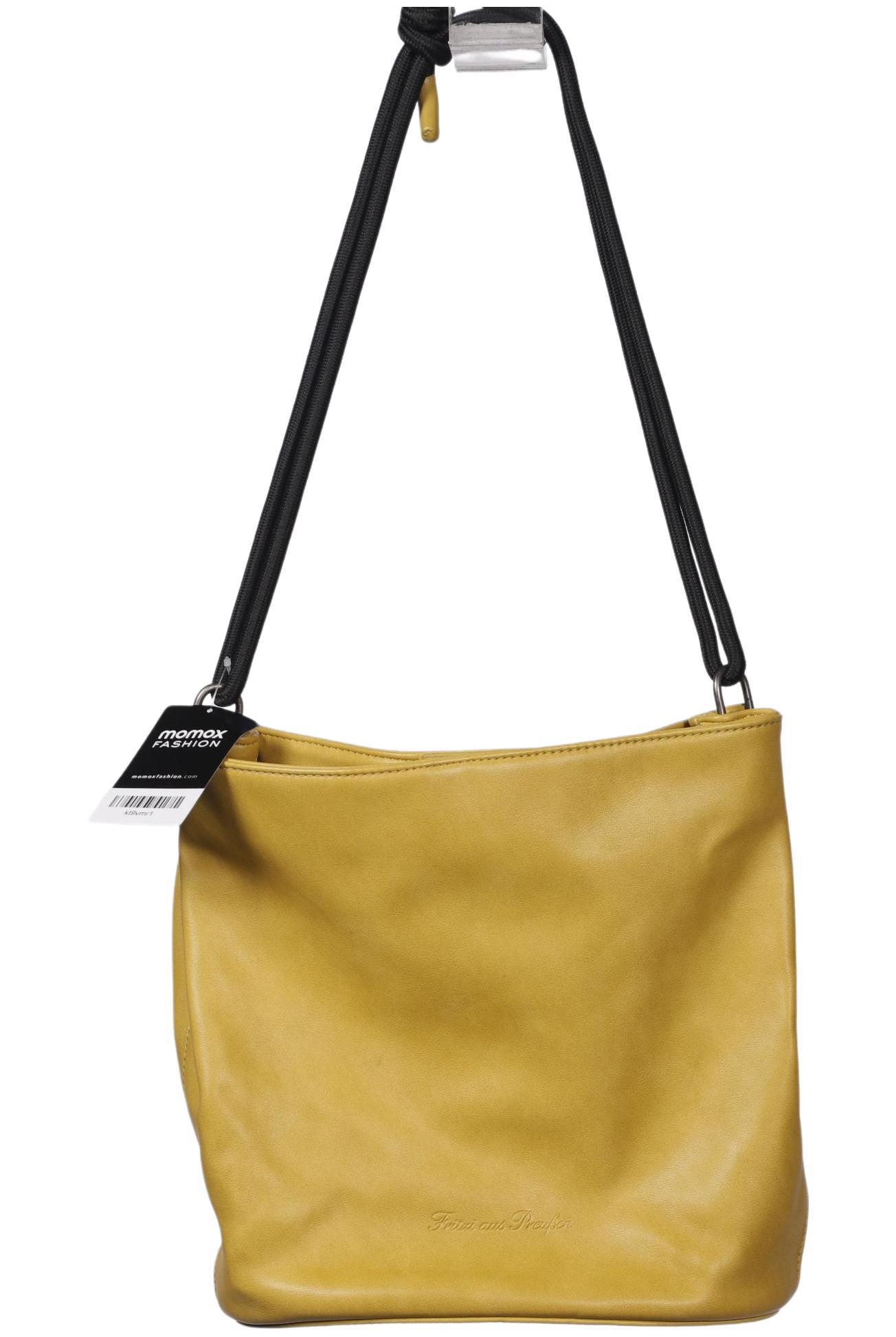 

Fritzi aus Preußen Damen Handtasche, gelb, Gr.