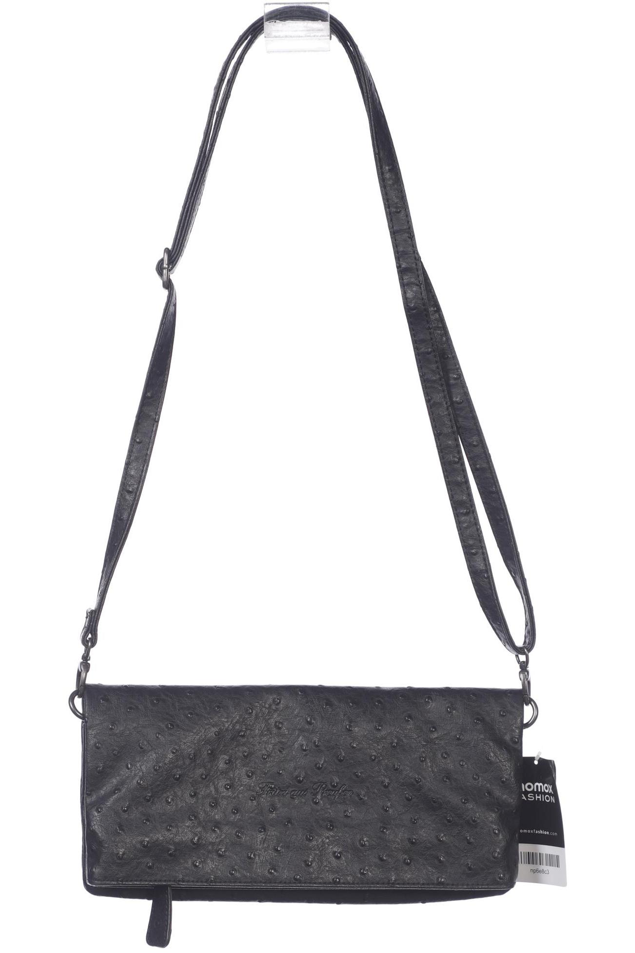 

Fritzi aus Preußen Damen Handtasche, schwarz, Gr.
