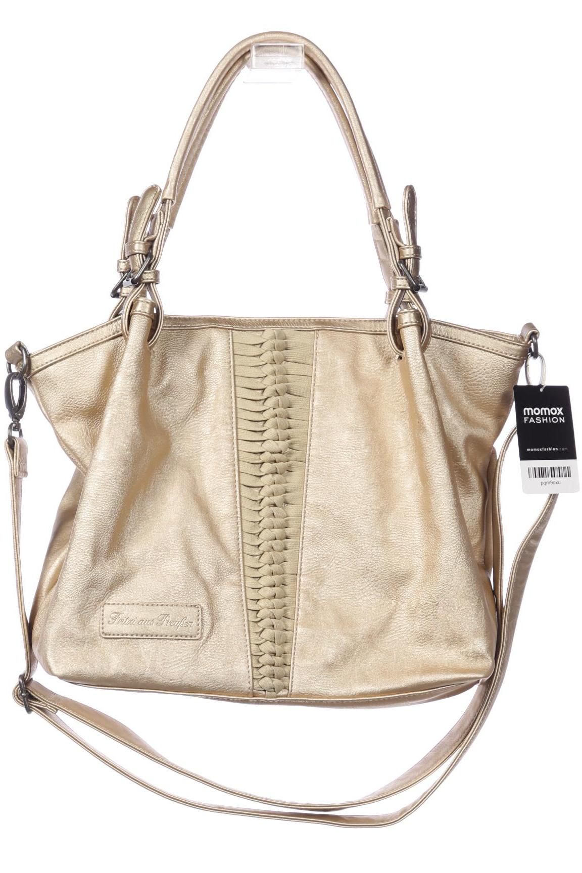 

Fritzi aus Preußen Damen Handtasche, gold, Gr.