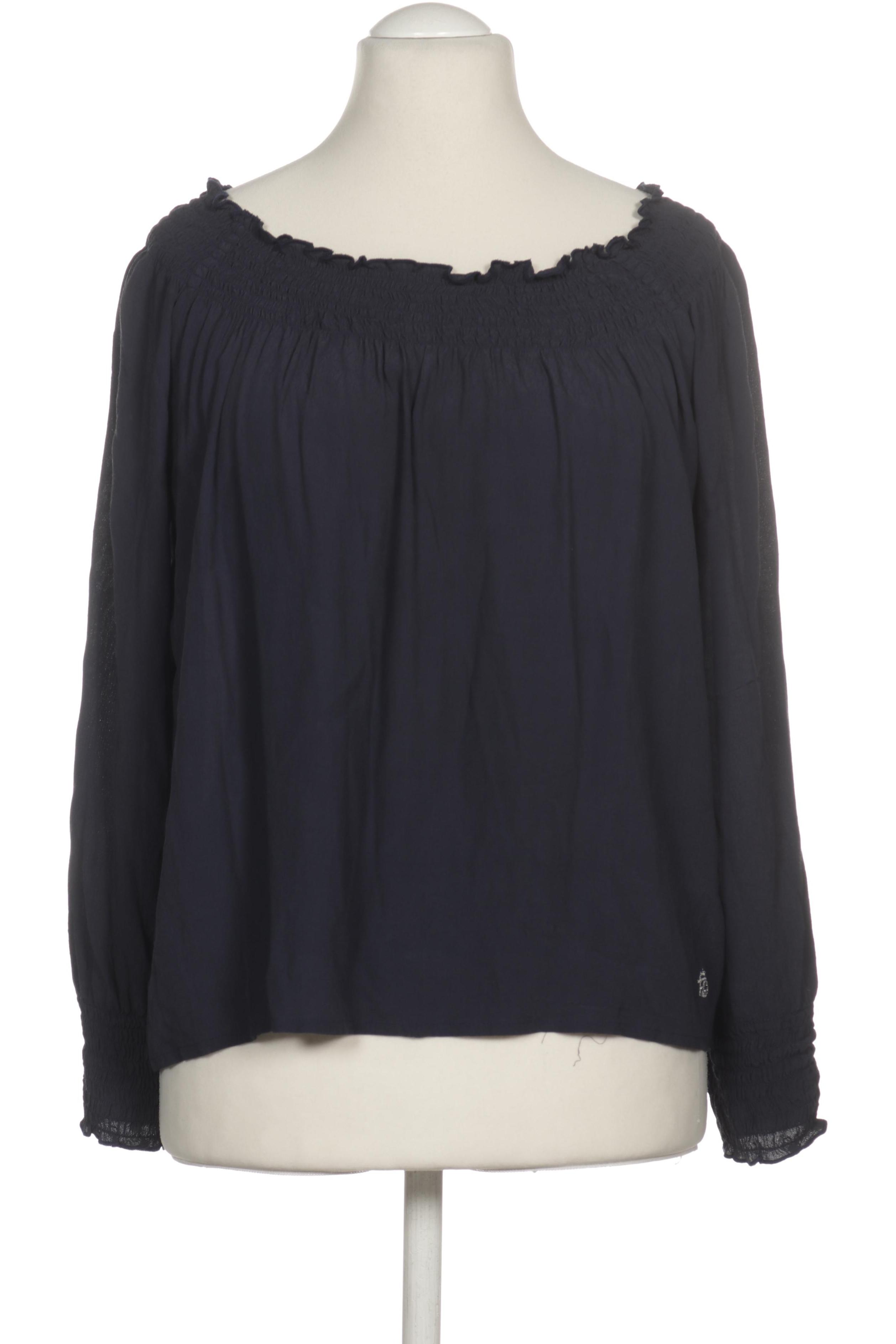 

Frogbox Damen Bluse, blau, Gr. 40