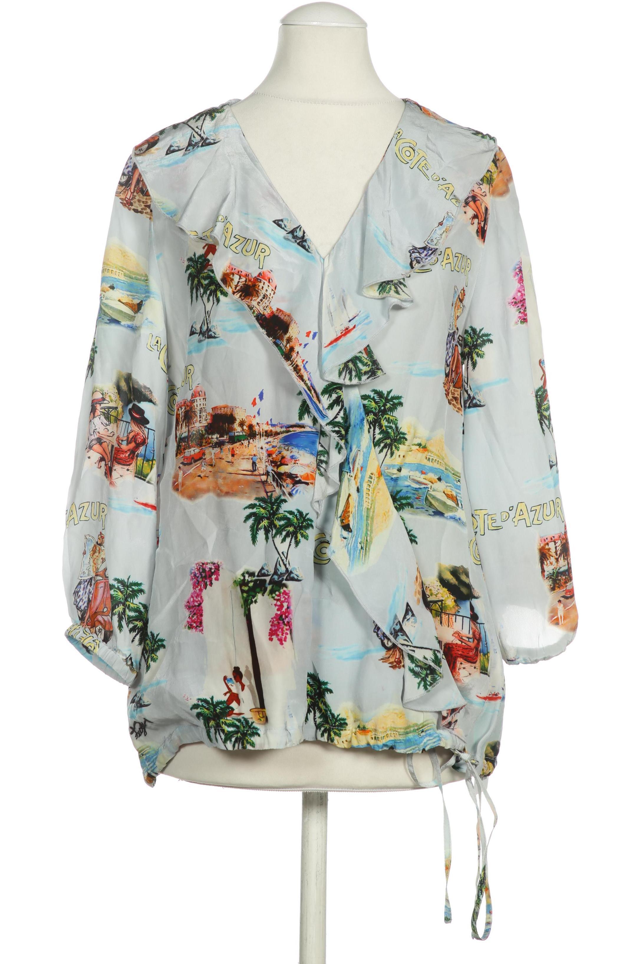 

Frogbox Damen Bluse, blau, Gr. 34