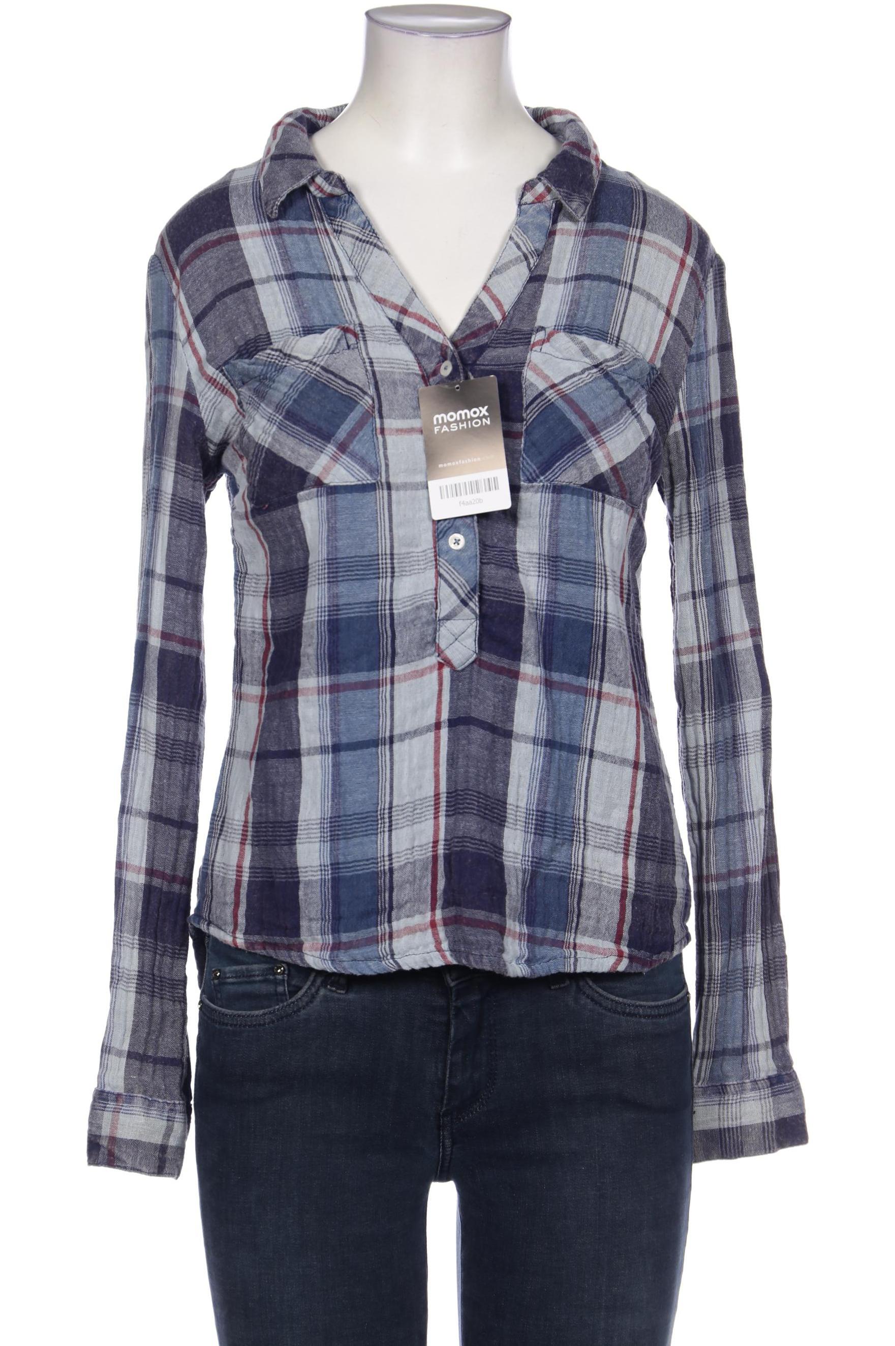 

Frogbox Damen Bluse, blau, Gr. 36