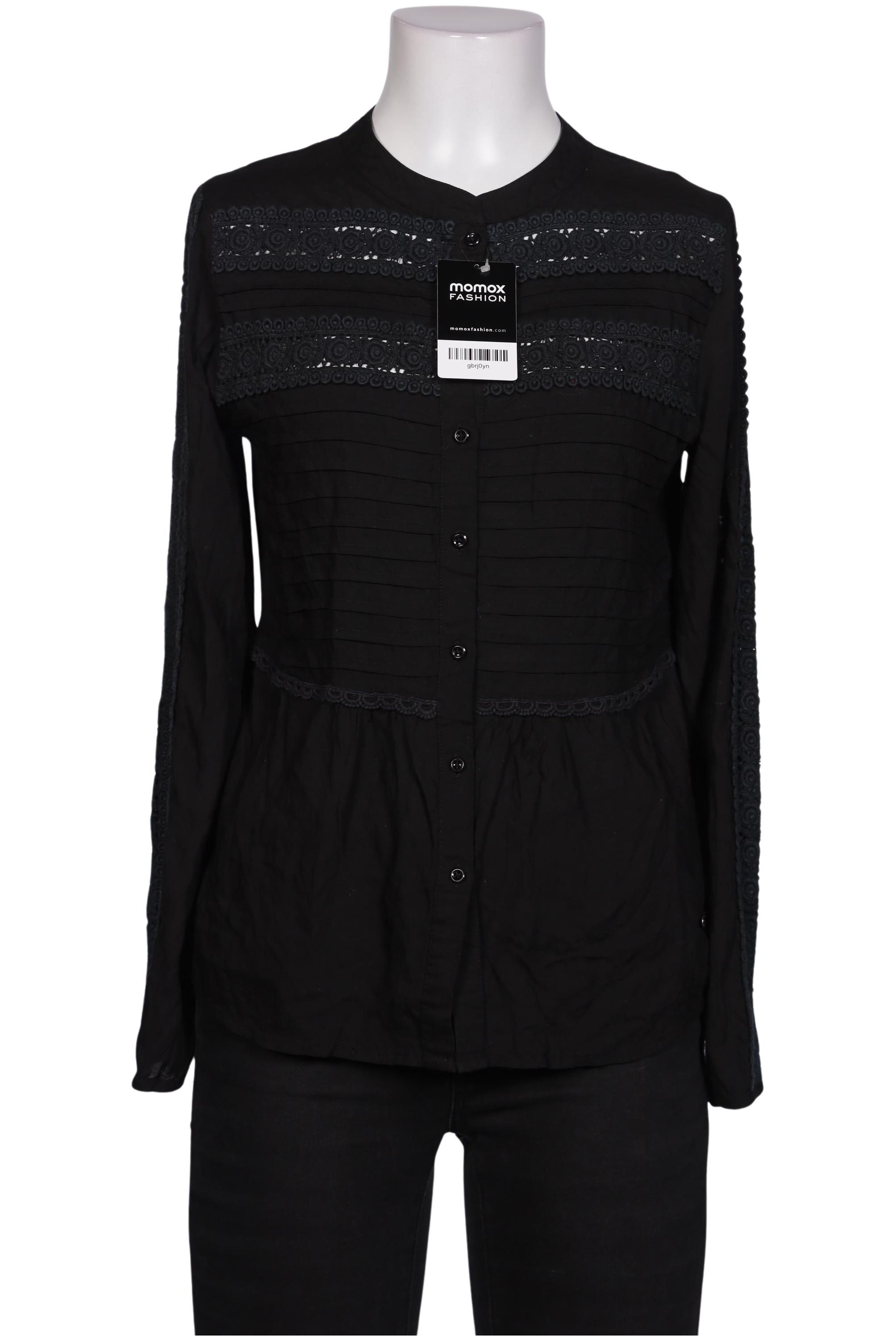 

Frogbox Damen Bluse, schwarz, Gr. 36