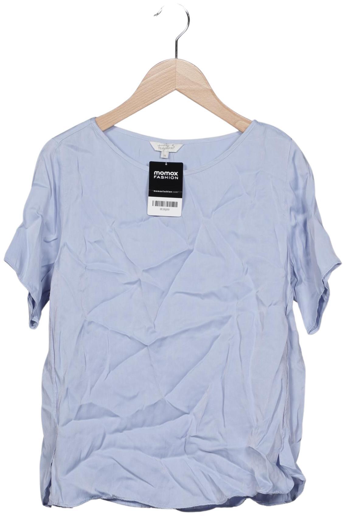 

Frogbox Damen Bluse, hellblau, Gr. 38