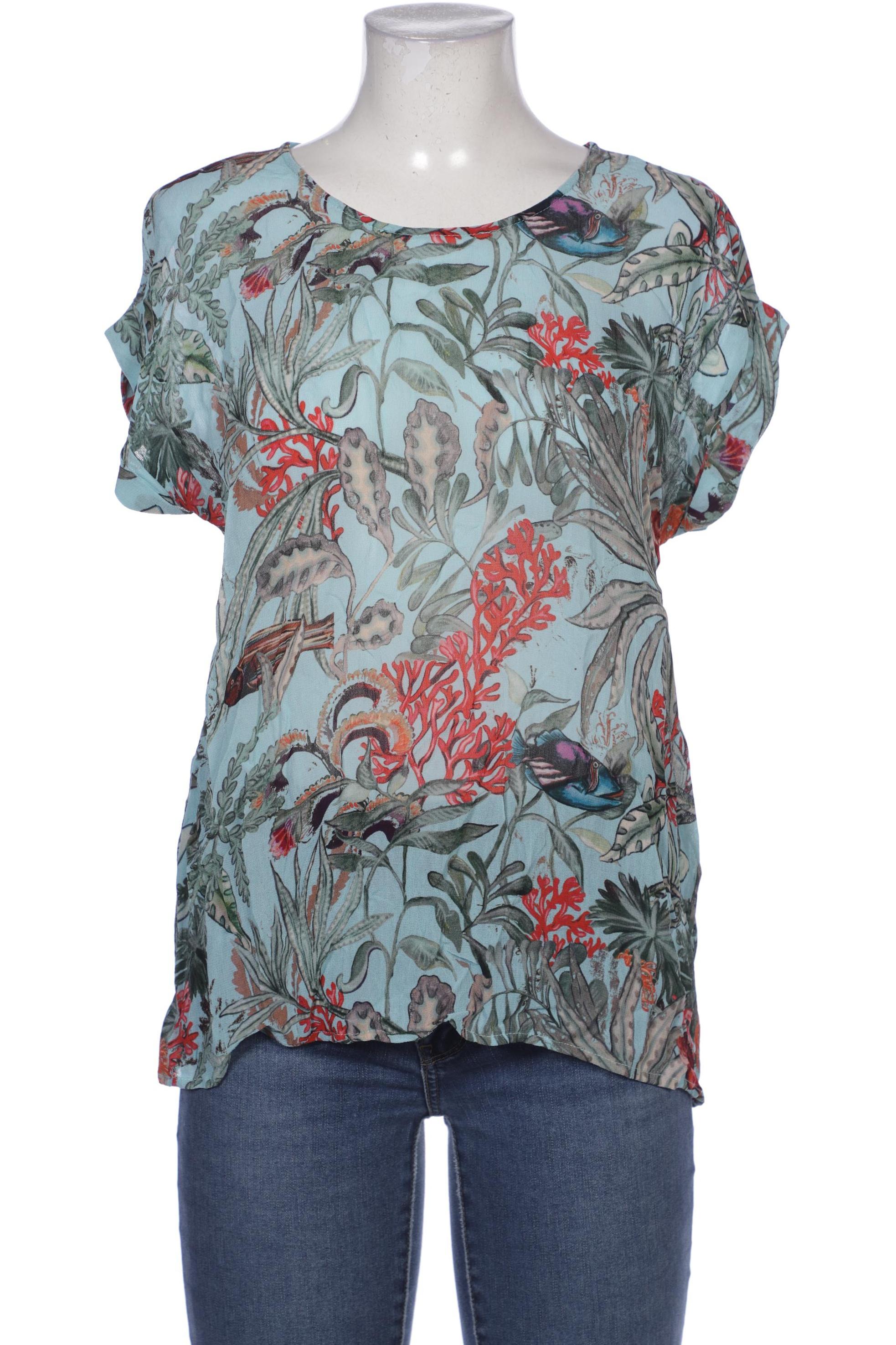 

Frogbox Damen Bluse, türkis, Gr. 40