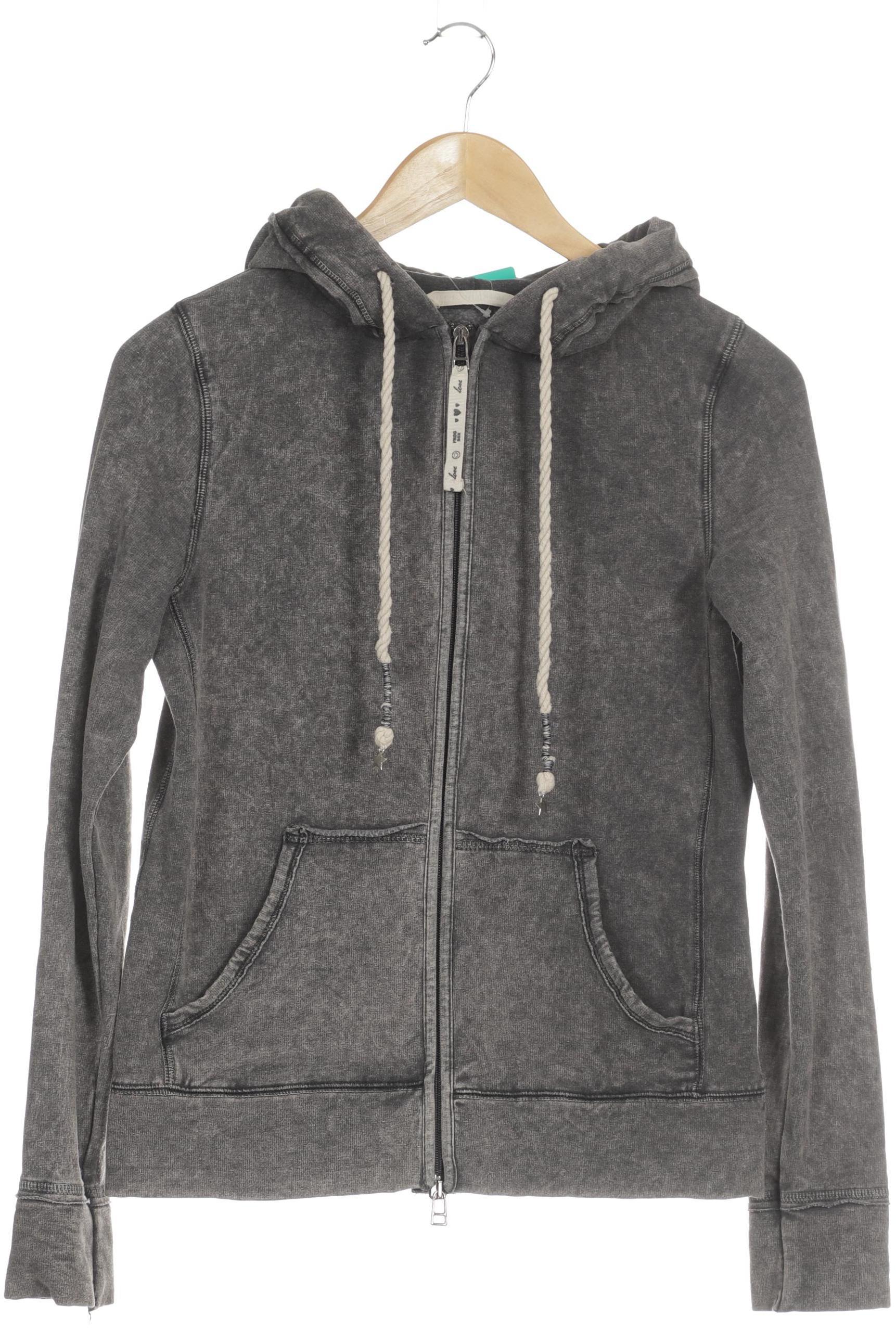 

Frogbox Damen Kapuzenpullover, grau, Gr. 36