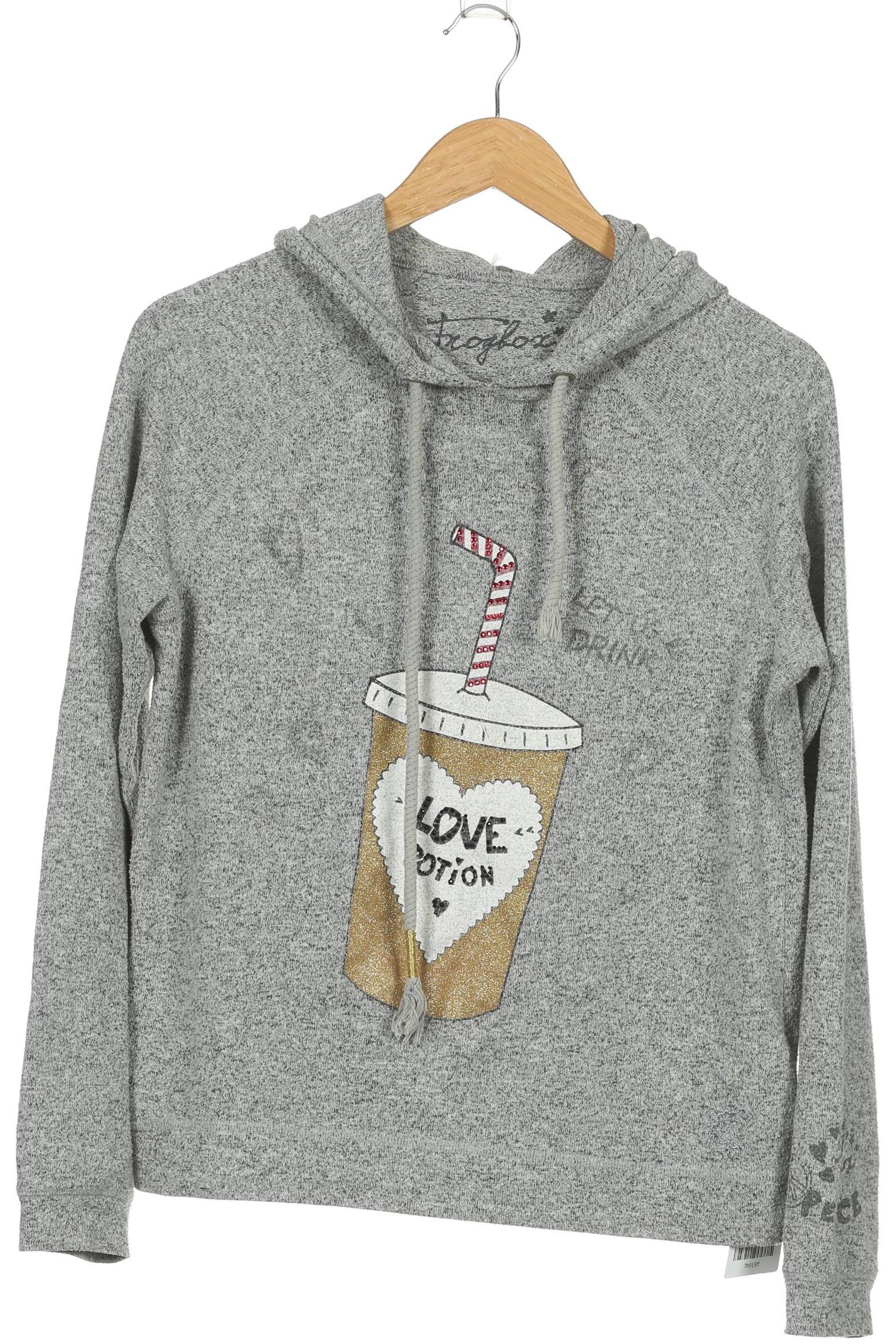 

Frogbox Damen Kapuzenpullover, grau, Gr.