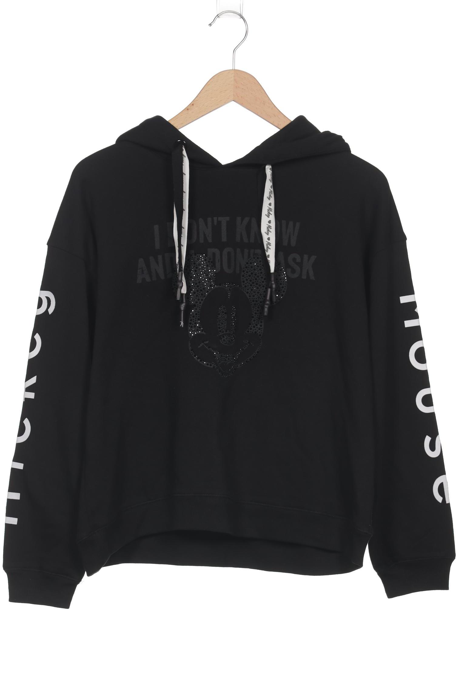 

Frogbox Damen Kapuzenpullover, schwarz, Gr. 38