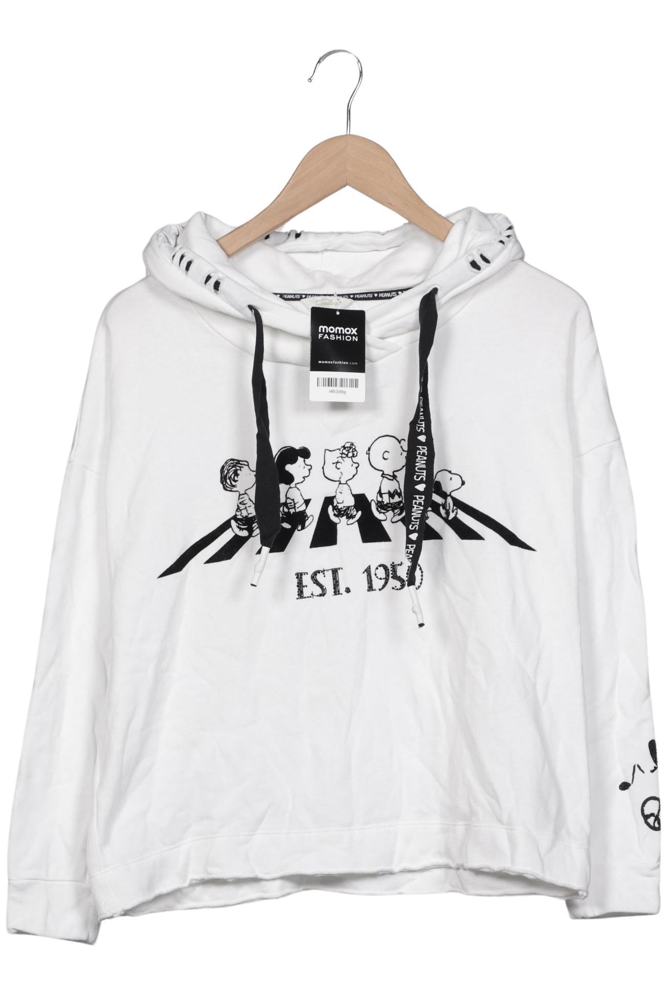 

Frogbox Damen Kapuzenpullover, weiß, Gr. 36